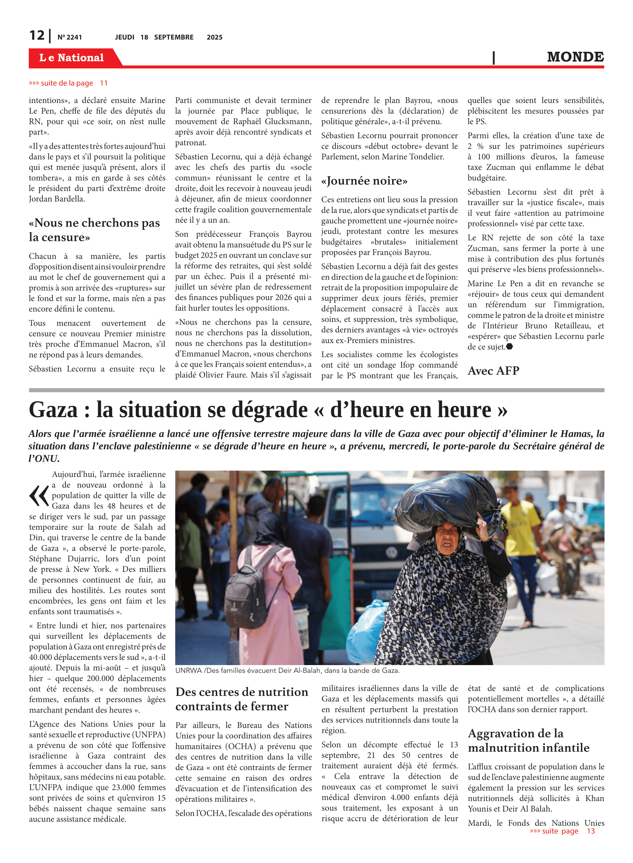 Page 12 de l'édition 2241