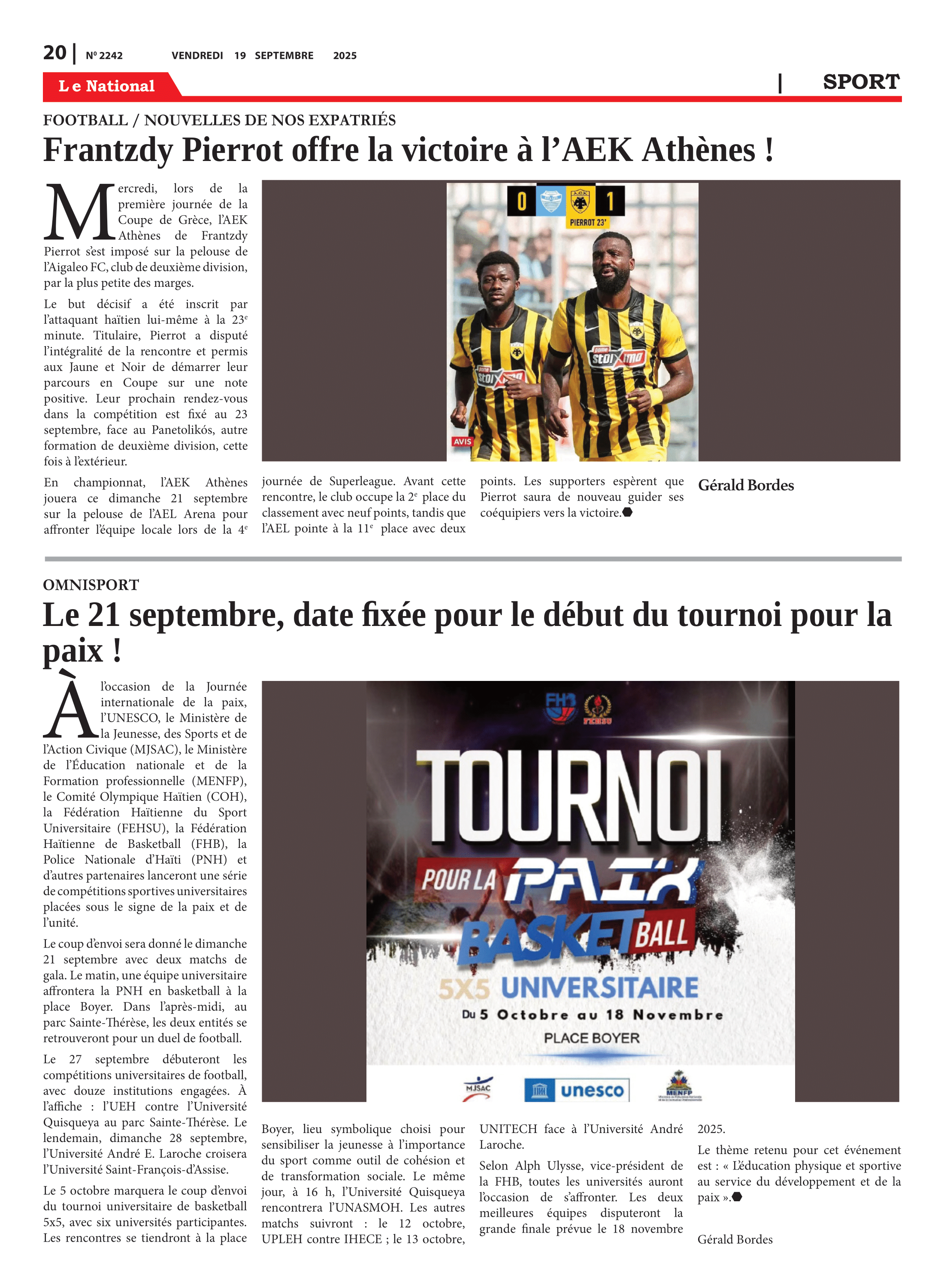 Page 20 de l'édition 2242