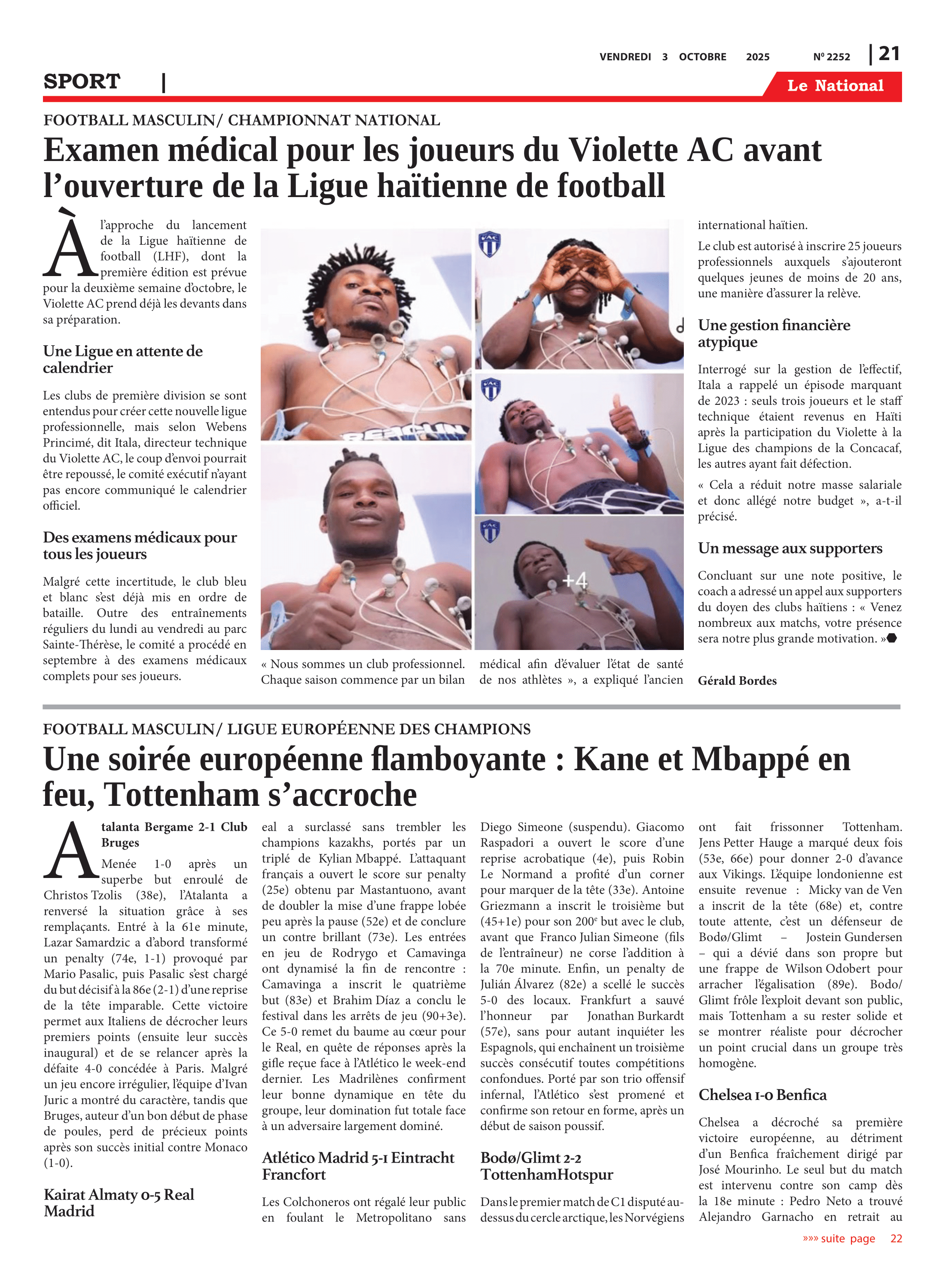 Page 21 de l'édition 2252