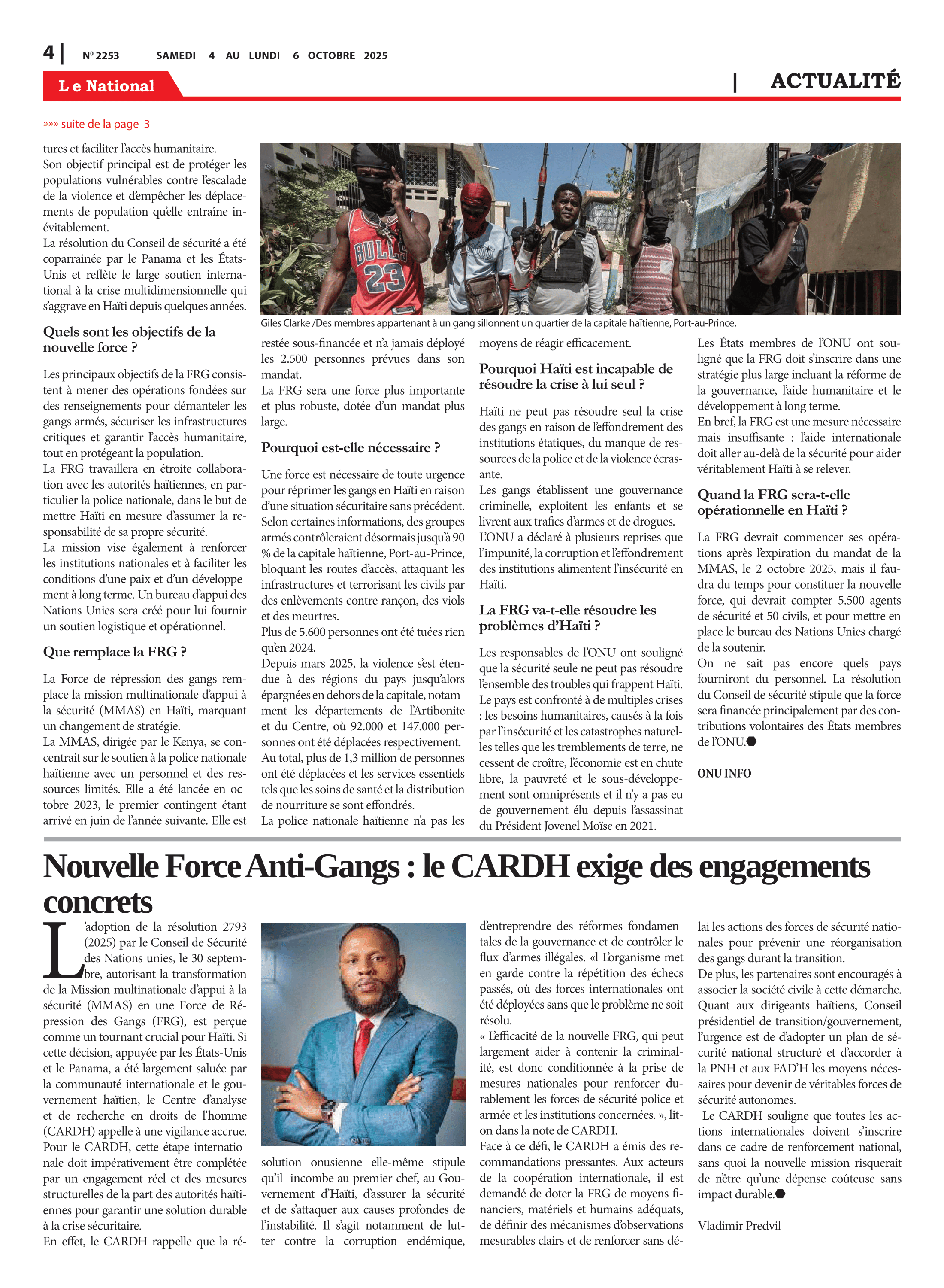 Page 4 de l'édition 2253
