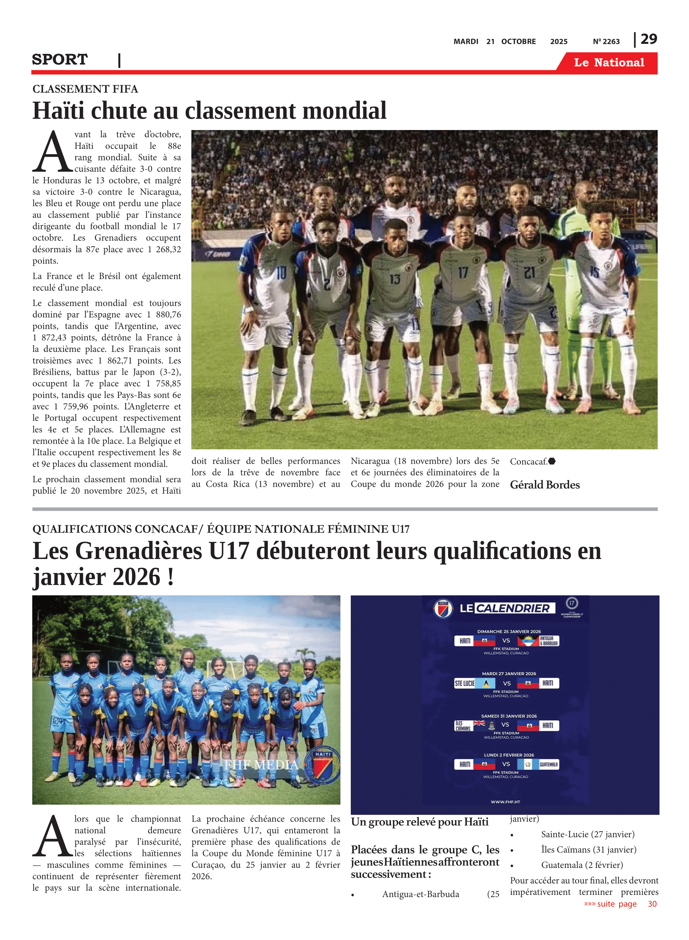 Page 29 de l'édition 2263