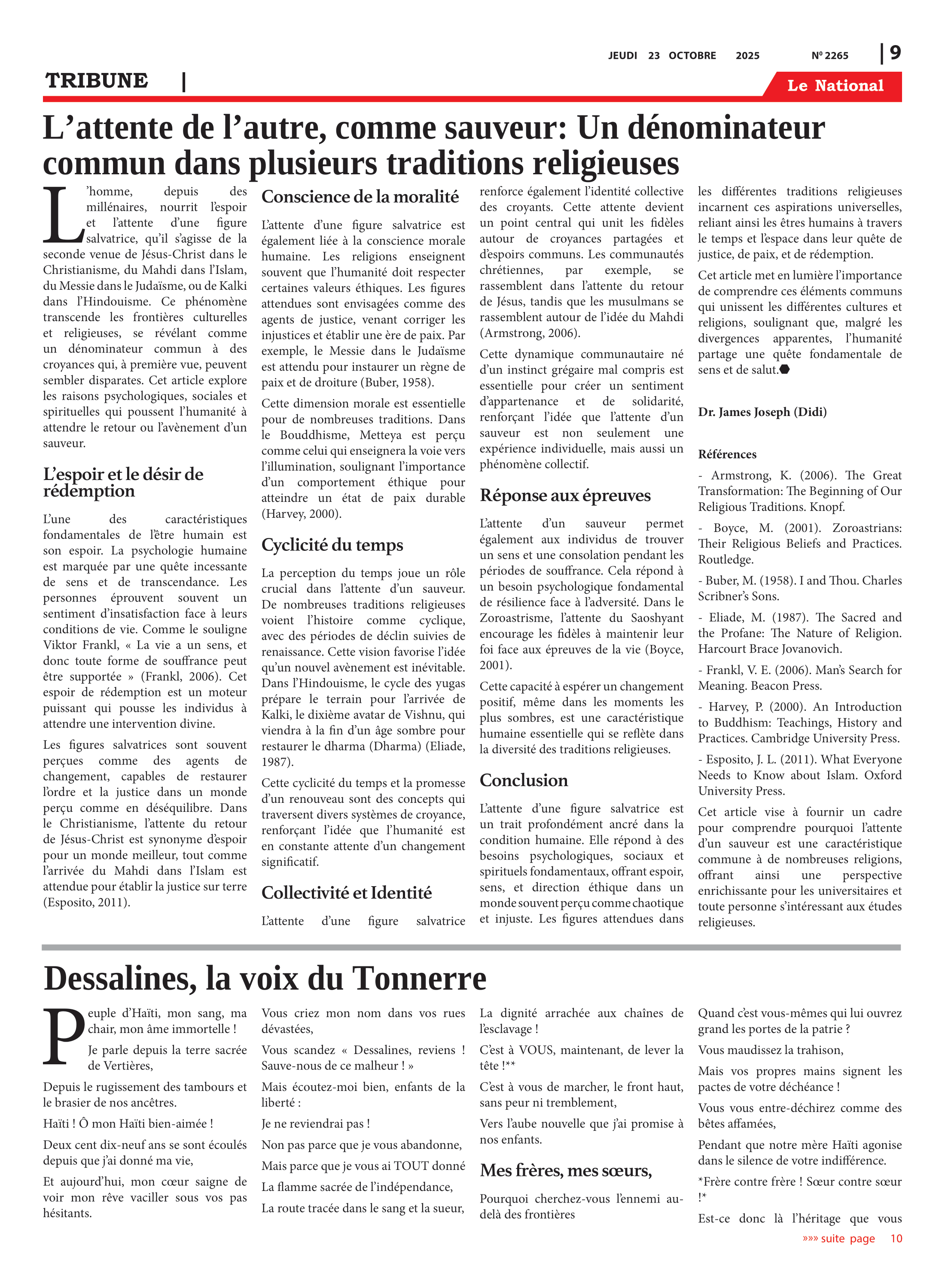 Page 9 de l'édition 2265