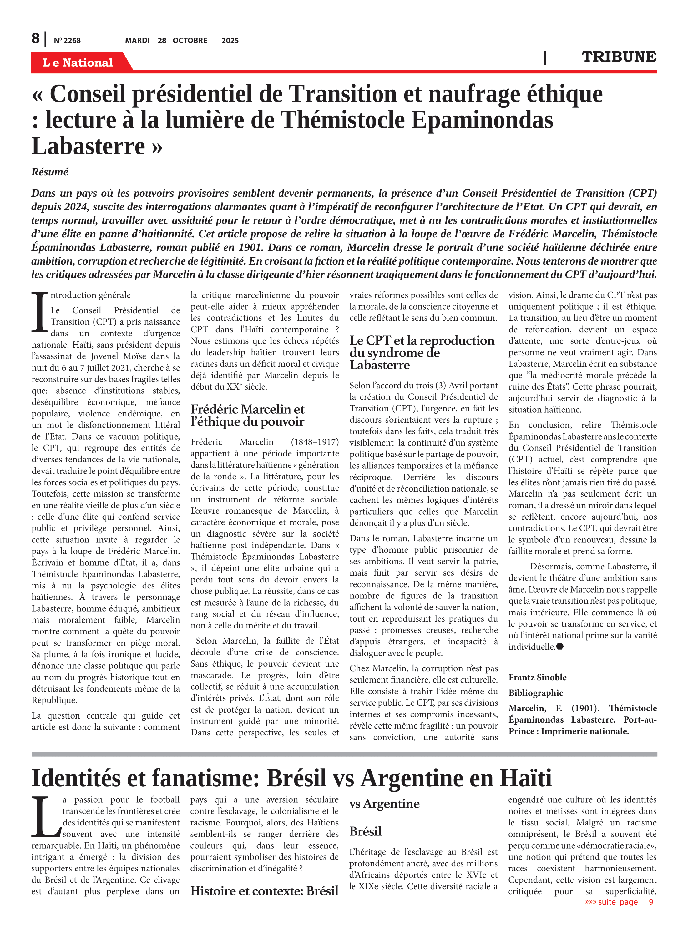 Page 8 de l'édition 2268