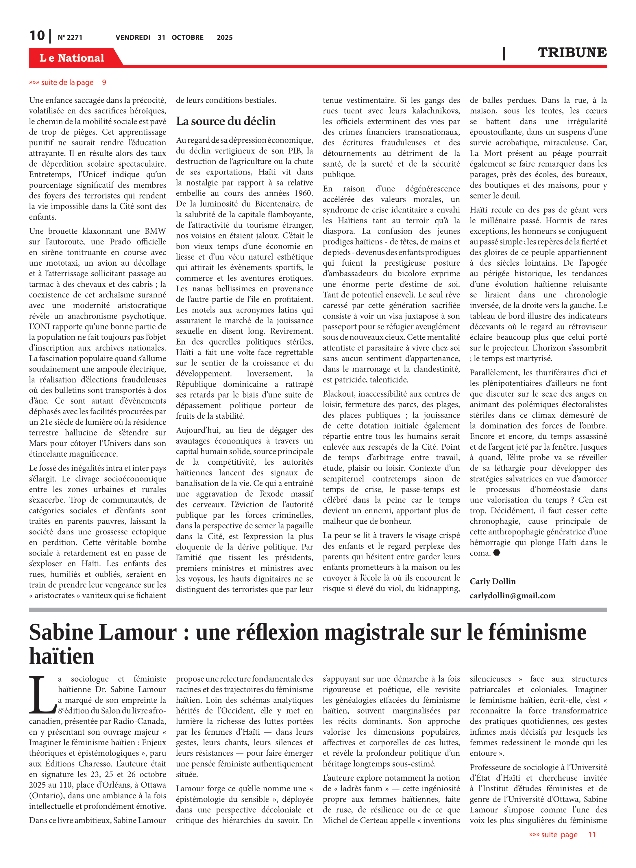 Page 10 de l'édition 2271