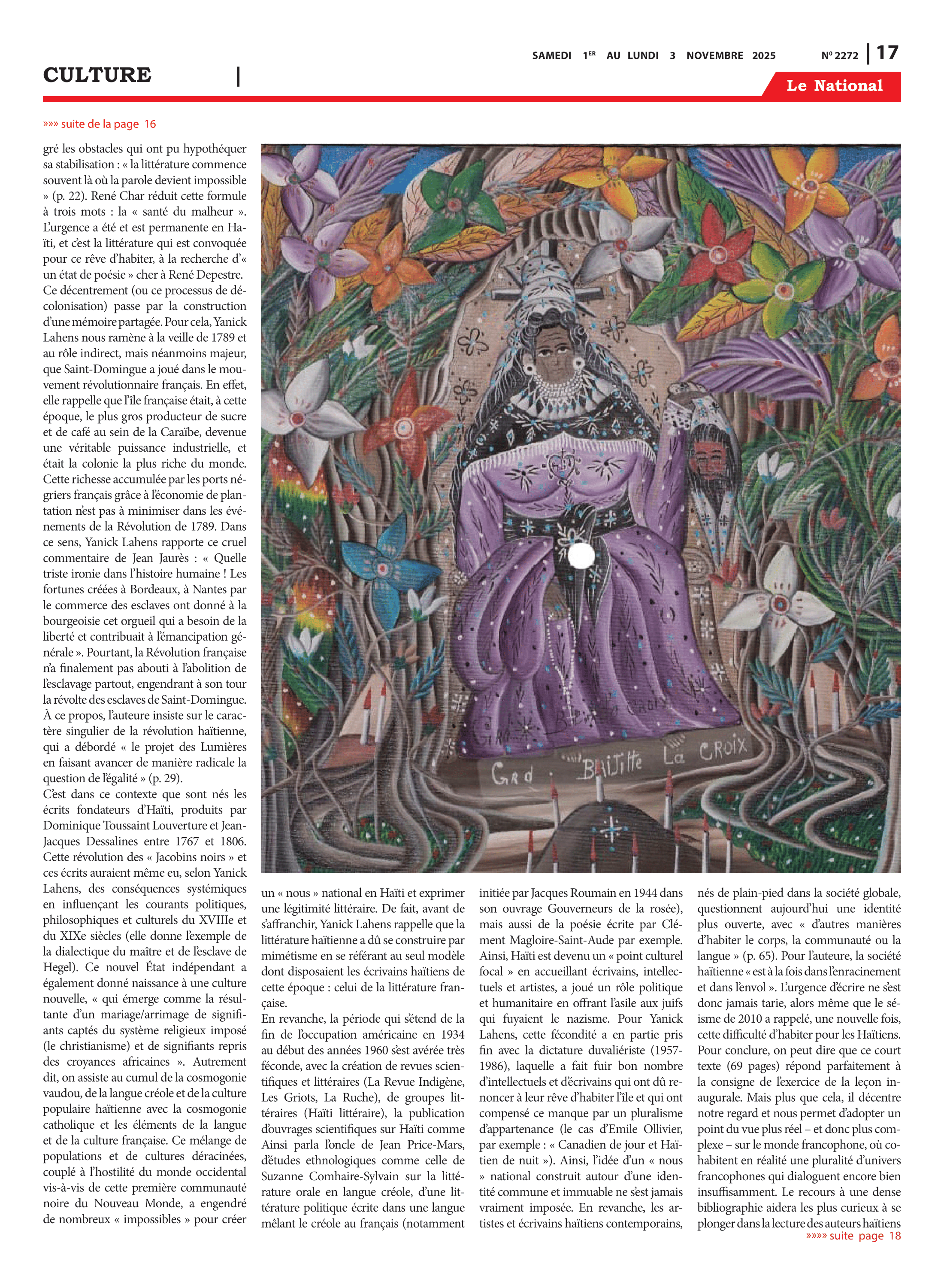 Page 17 de l'édition 2272