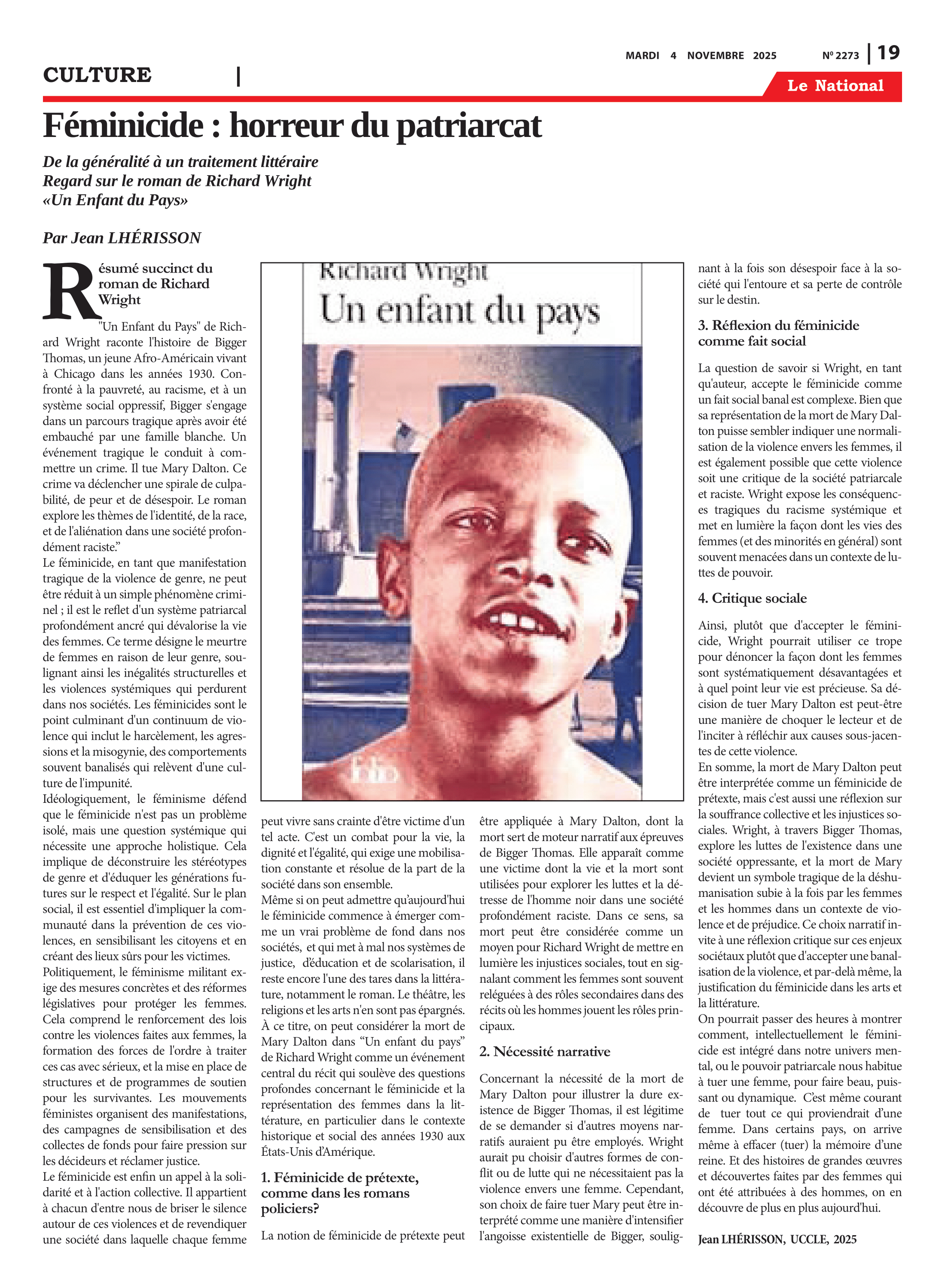 Page 19 de l'édition 2273