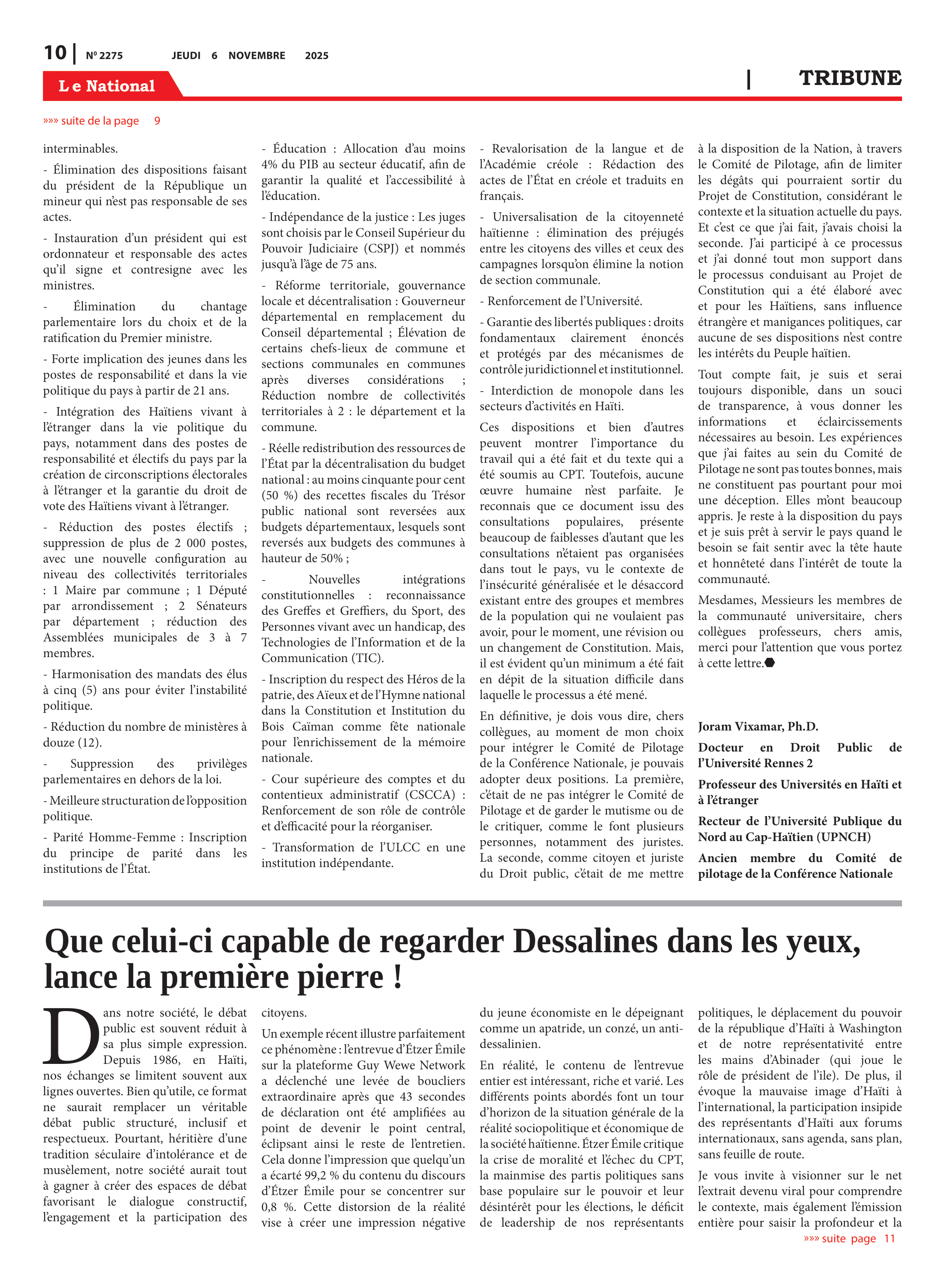 Page 10 de l'édition 2275