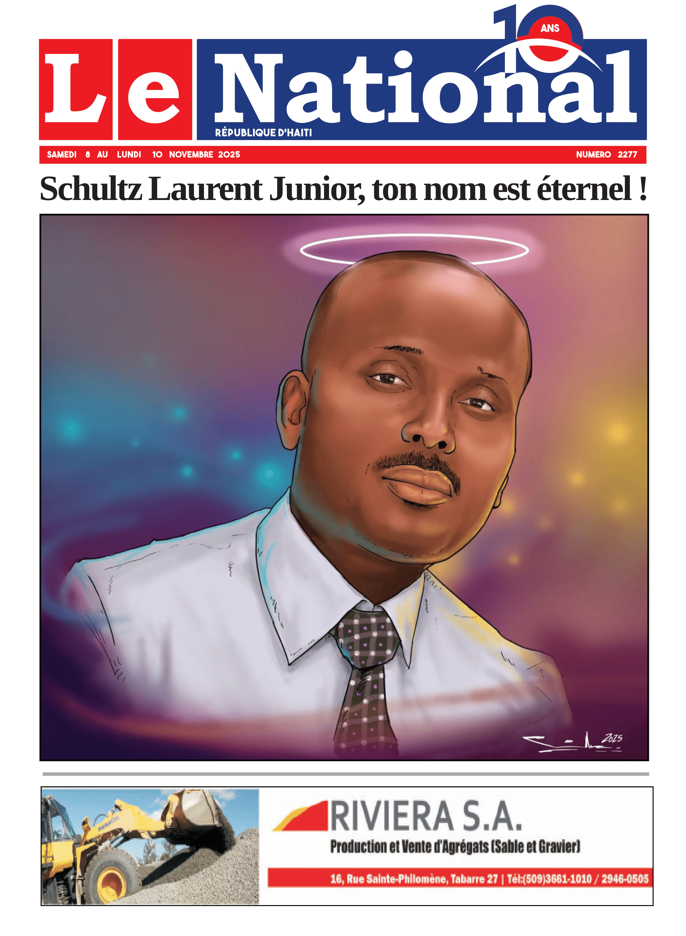 Page 1 de l'édition 2277