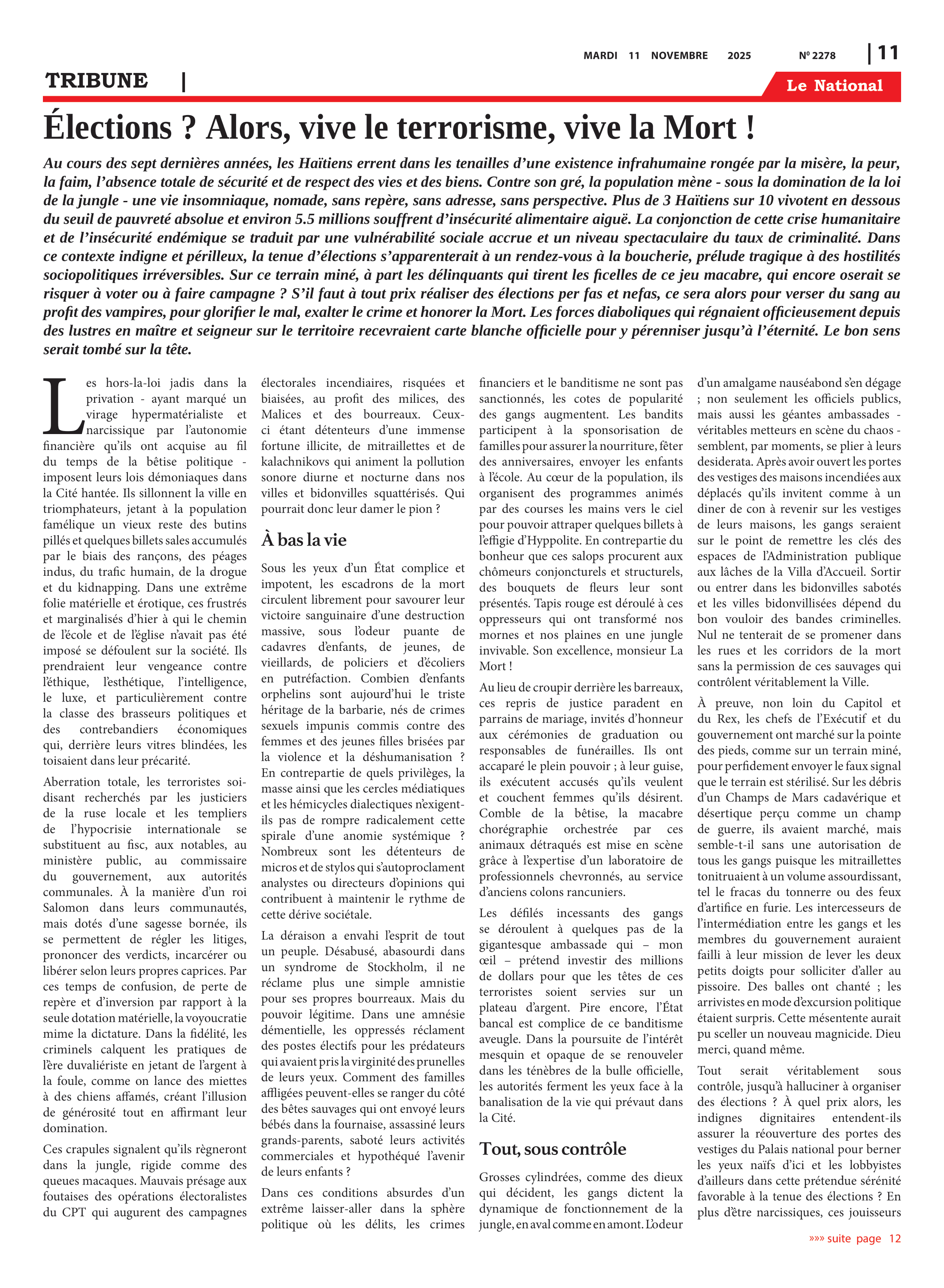 Page 11 de l'édition 2278