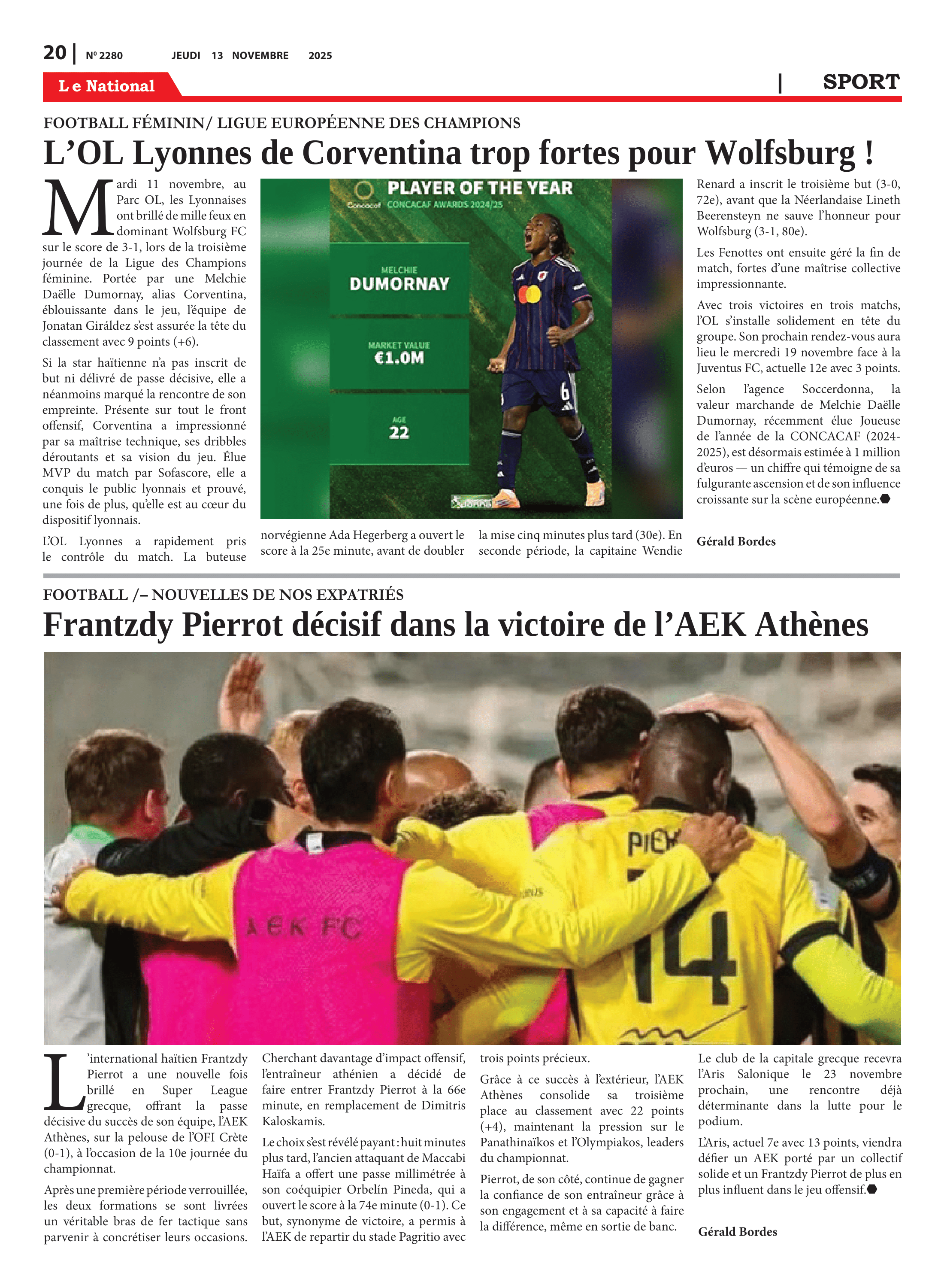 Page 20 de l'édition 2280