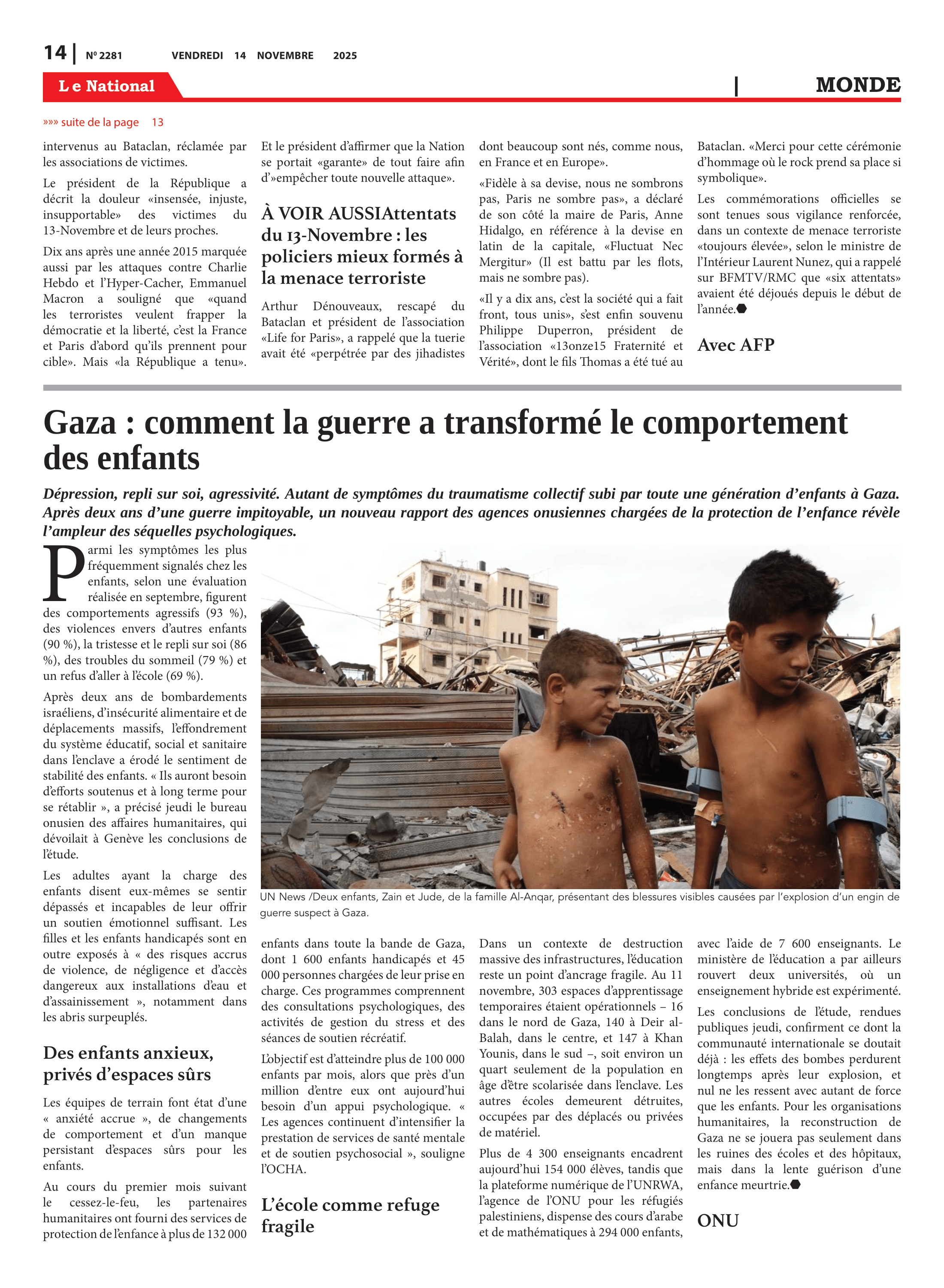 Page 14 de l'édition 2281