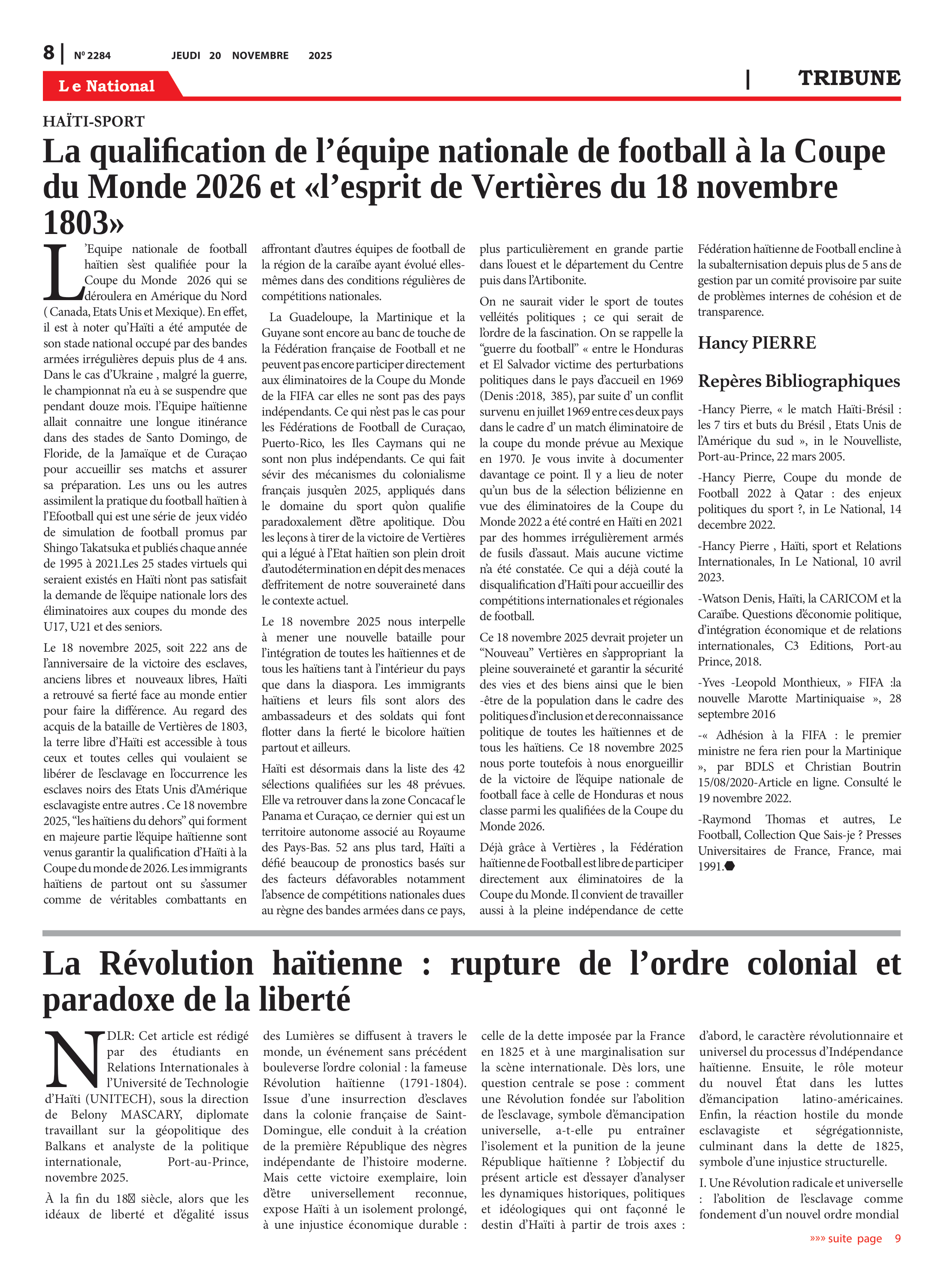 Page 8 de l'édition 2284