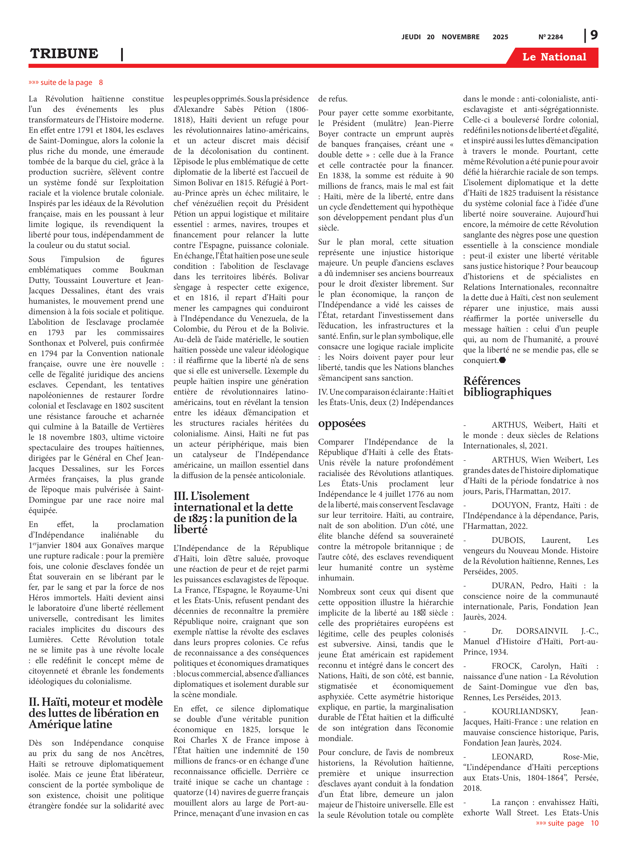 Page 9 de l'édition 2284