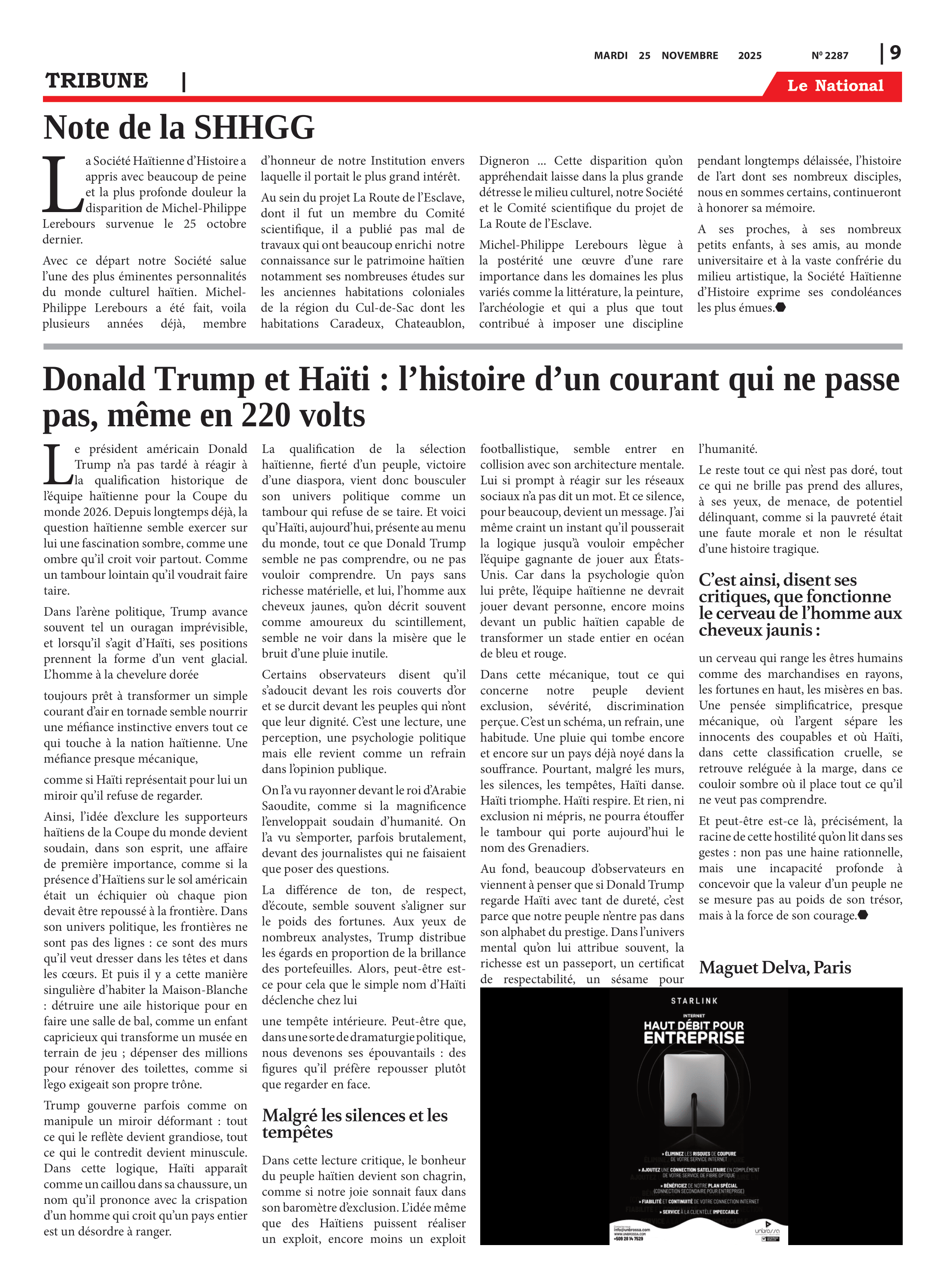 Page 9 de l'édition 2287