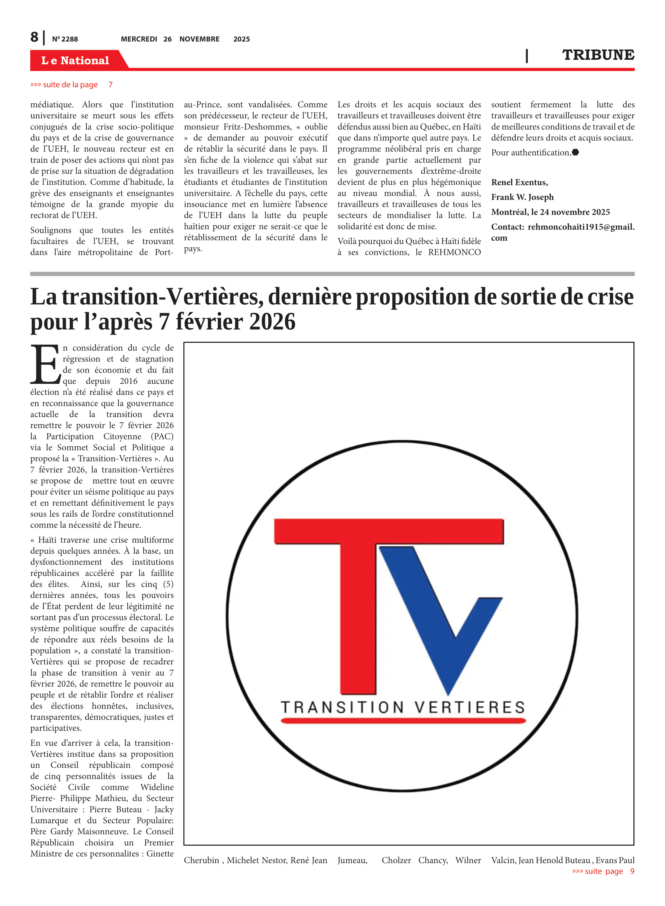 Page 8 de l'édition 2288