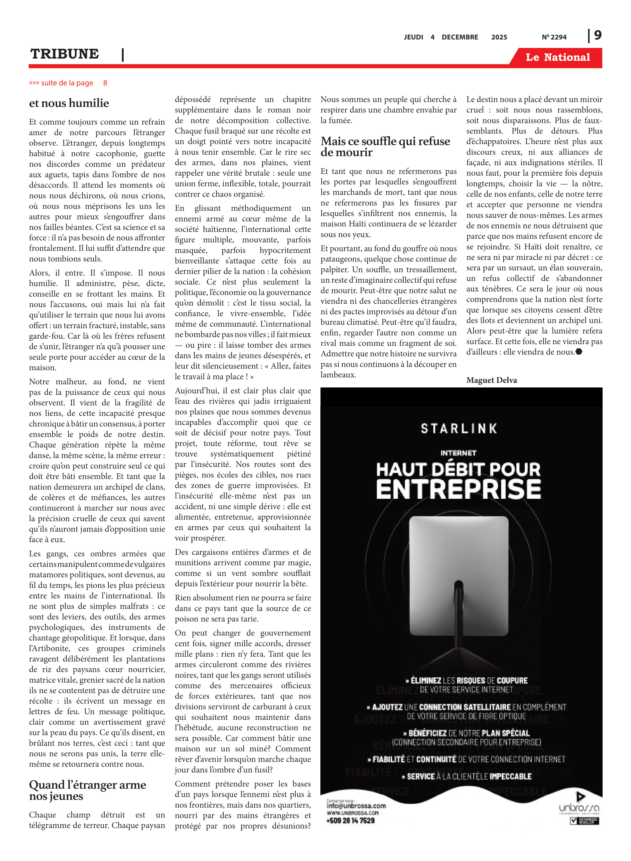 Page 9 de l'édition 2294