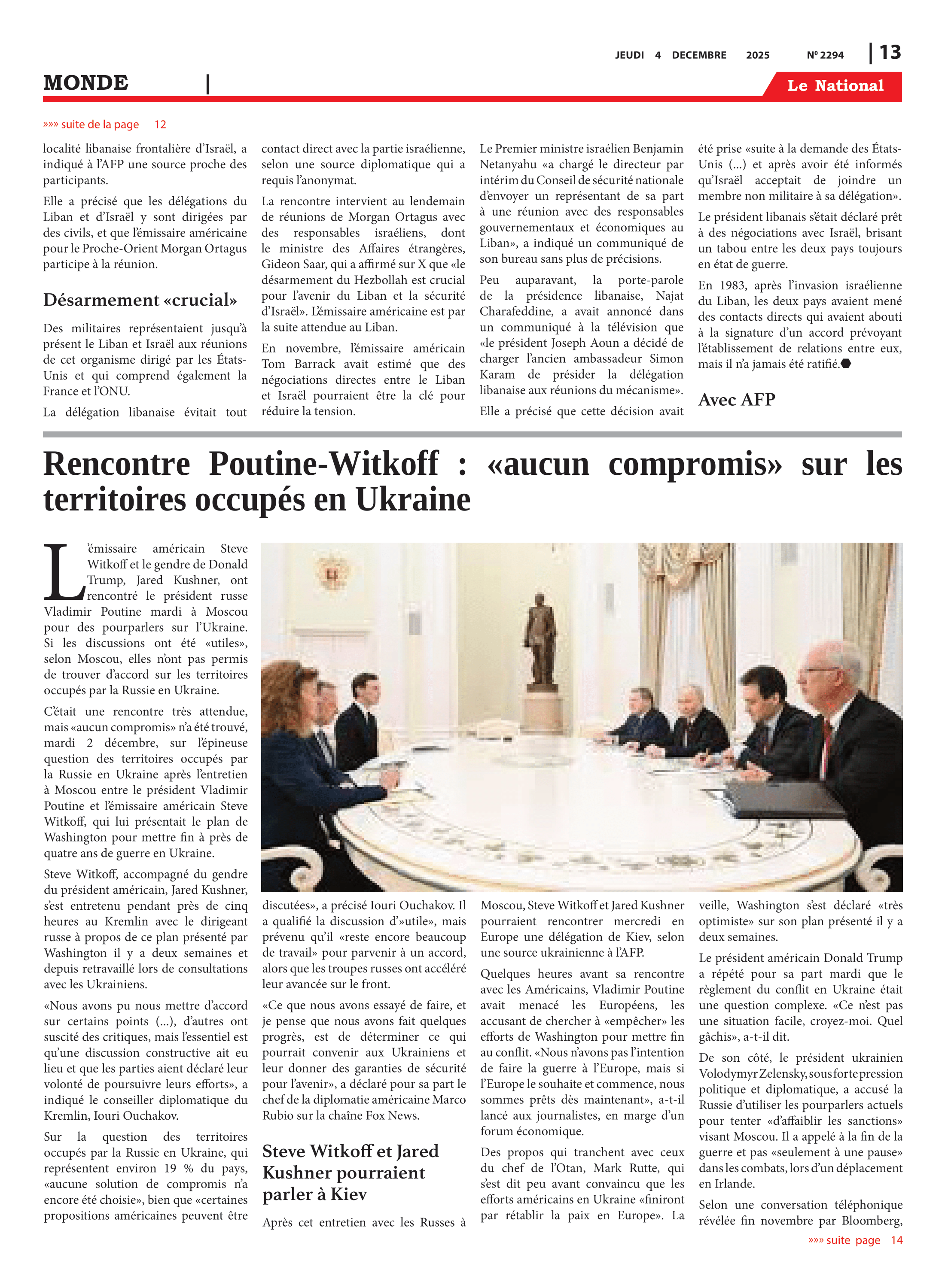 Page 13 de l'édition 2294