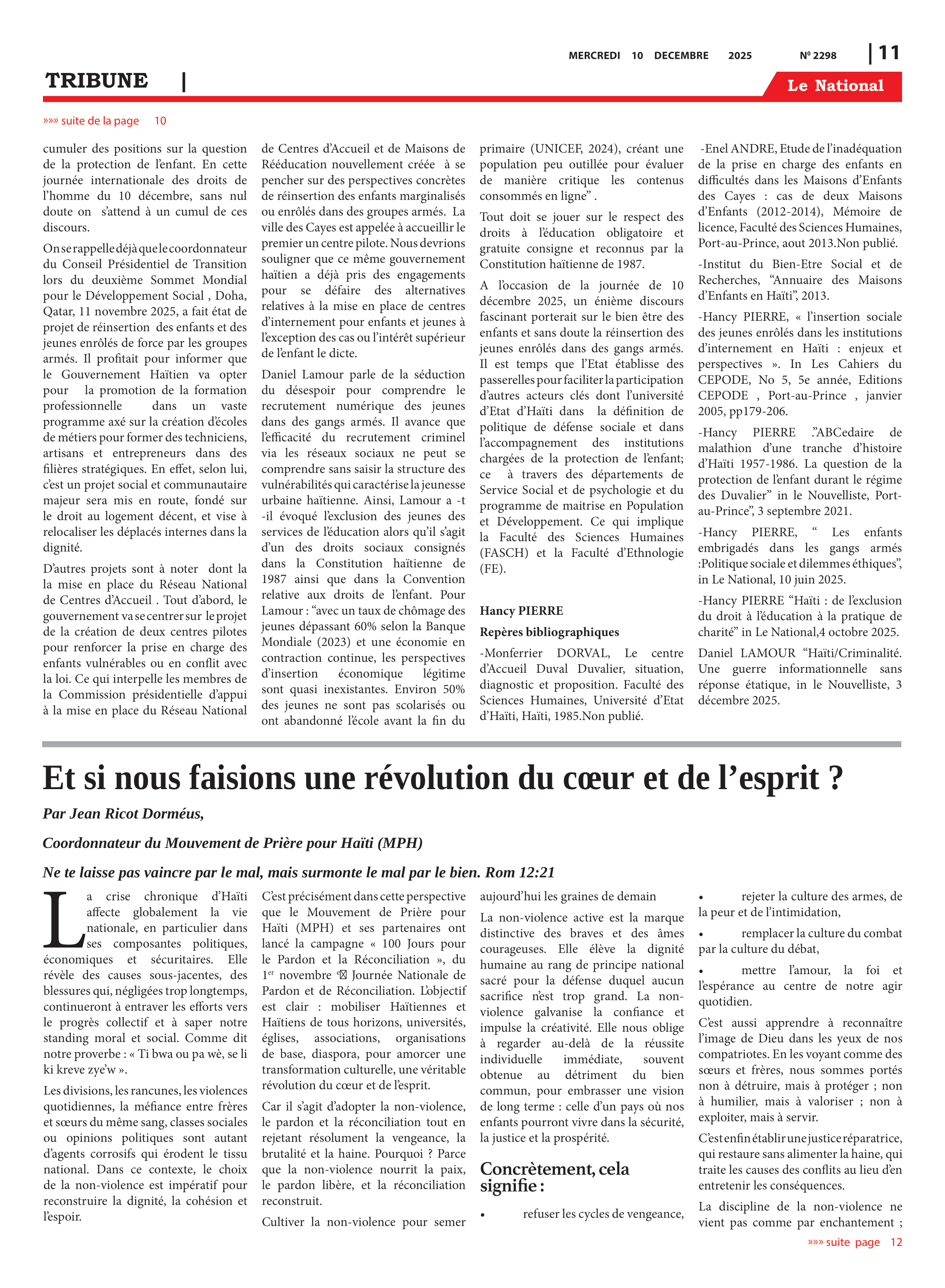Page 11 de l'édition 2298