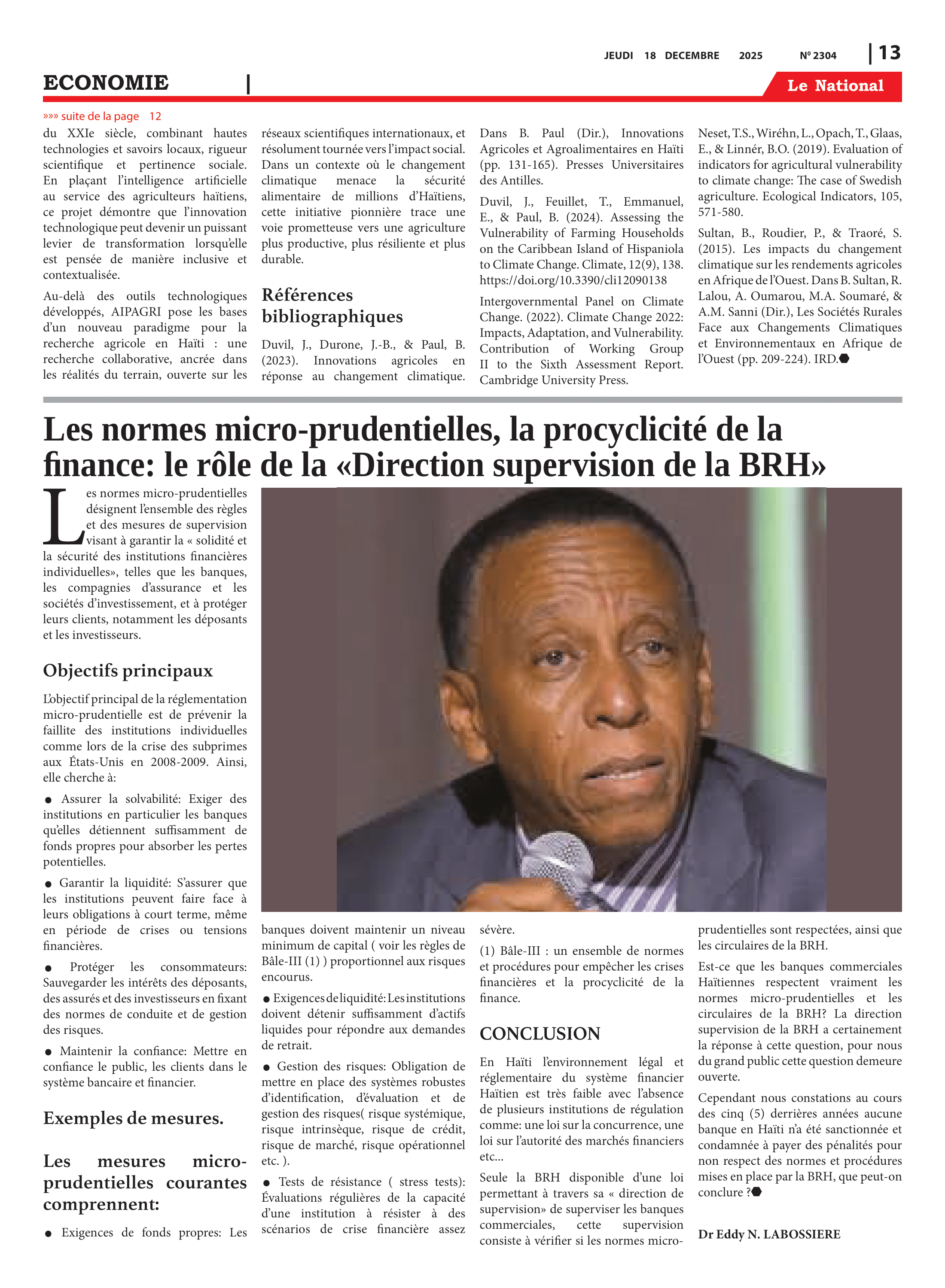Page 13 de l'édition 2304