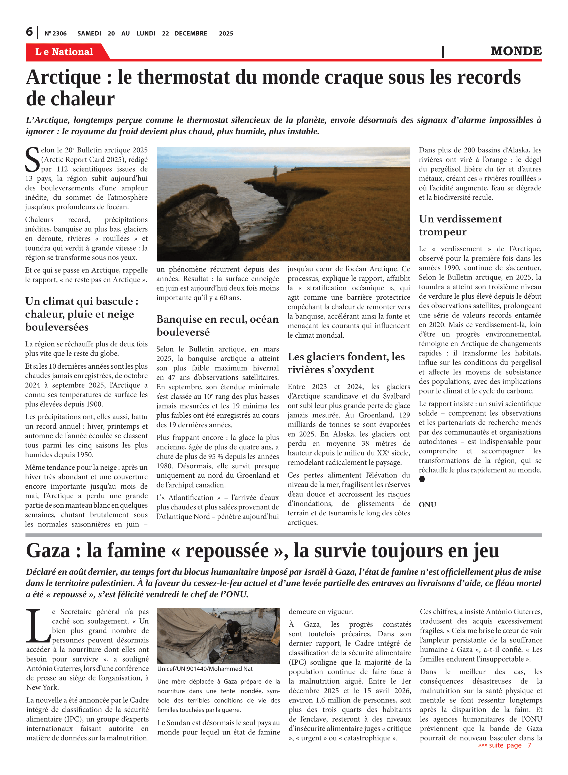 Page 6 de l'édition 2306