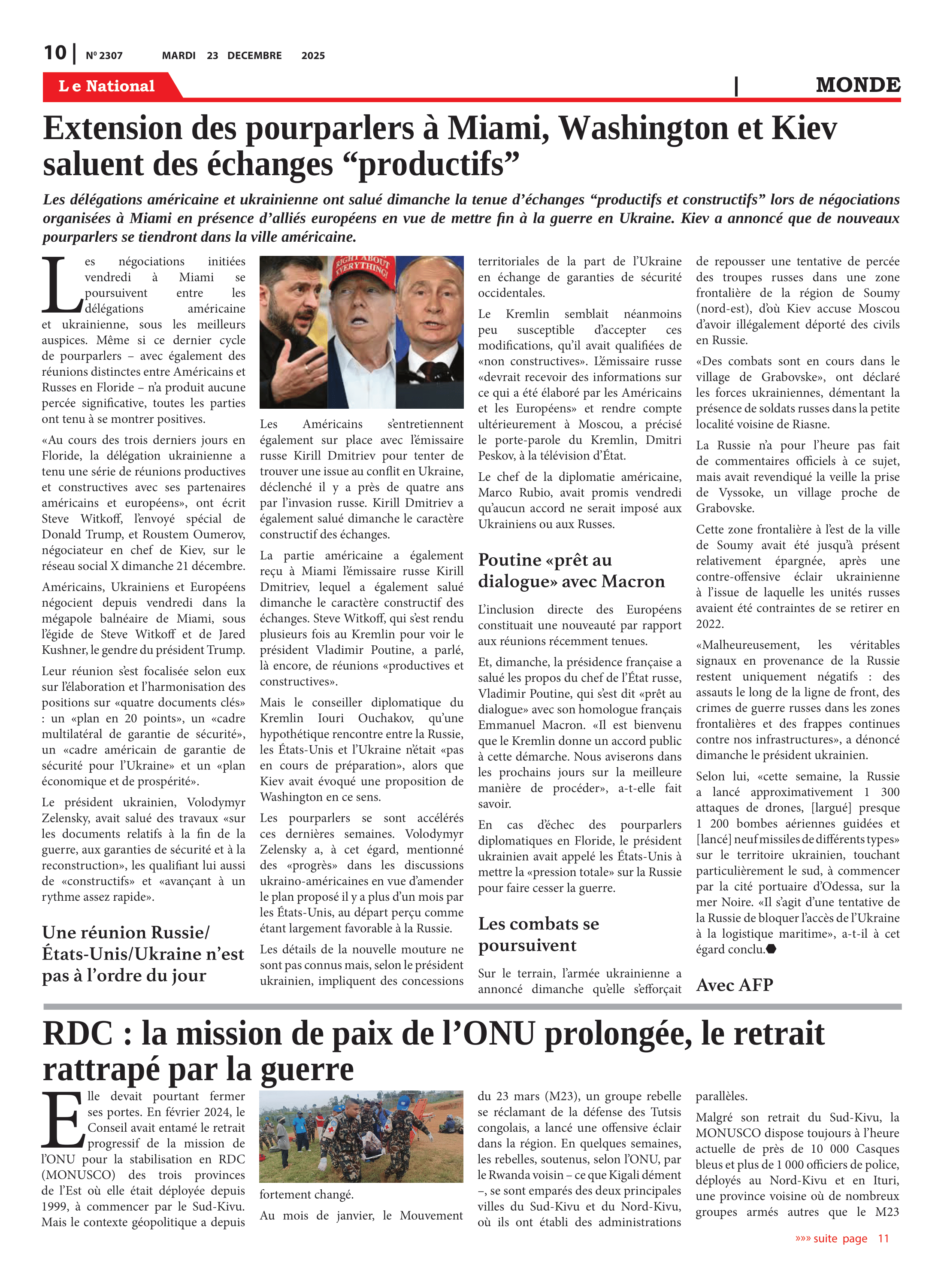 Page 10 de l'édition 2307