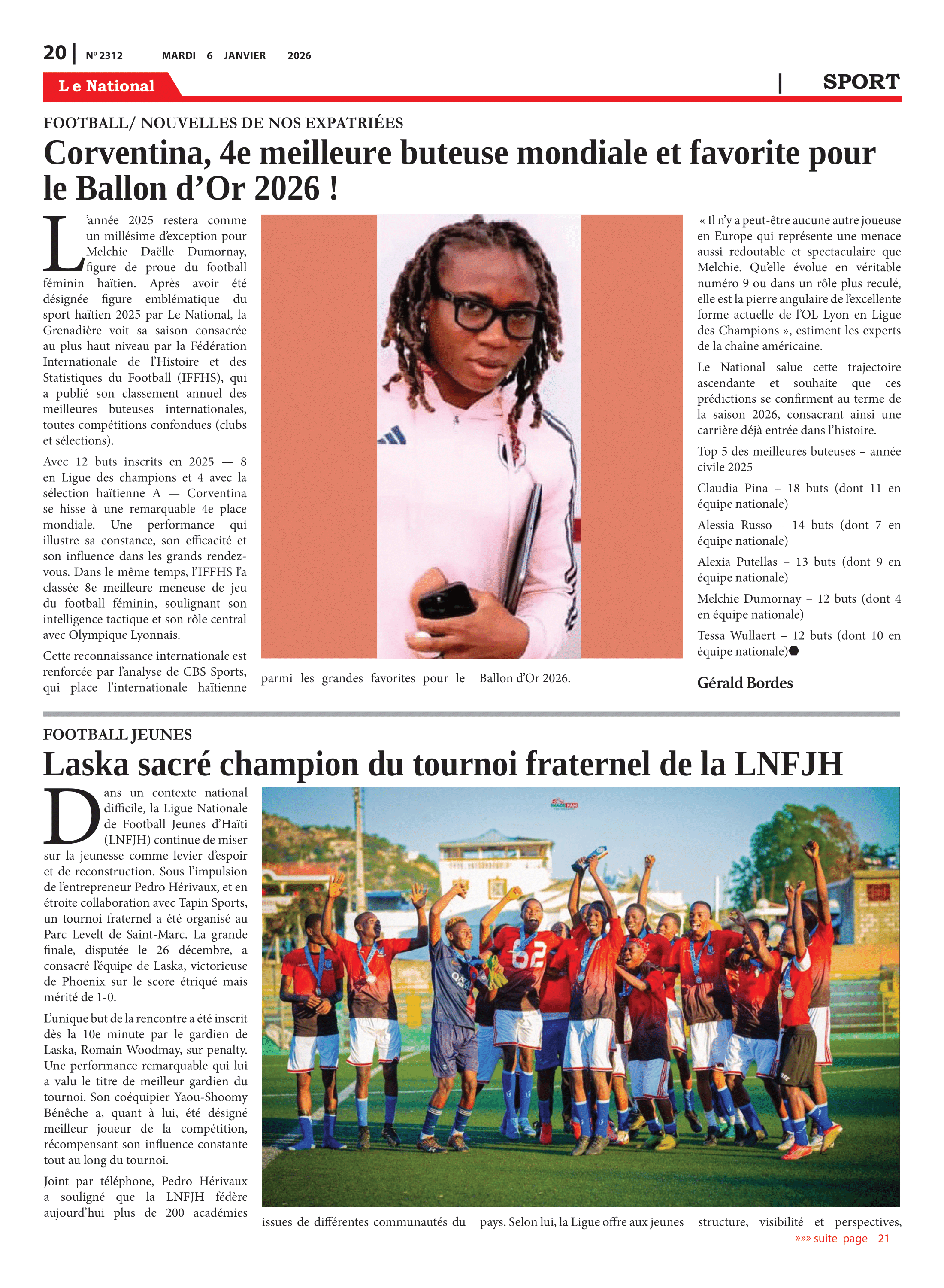 Page 20 de l'édition 2312