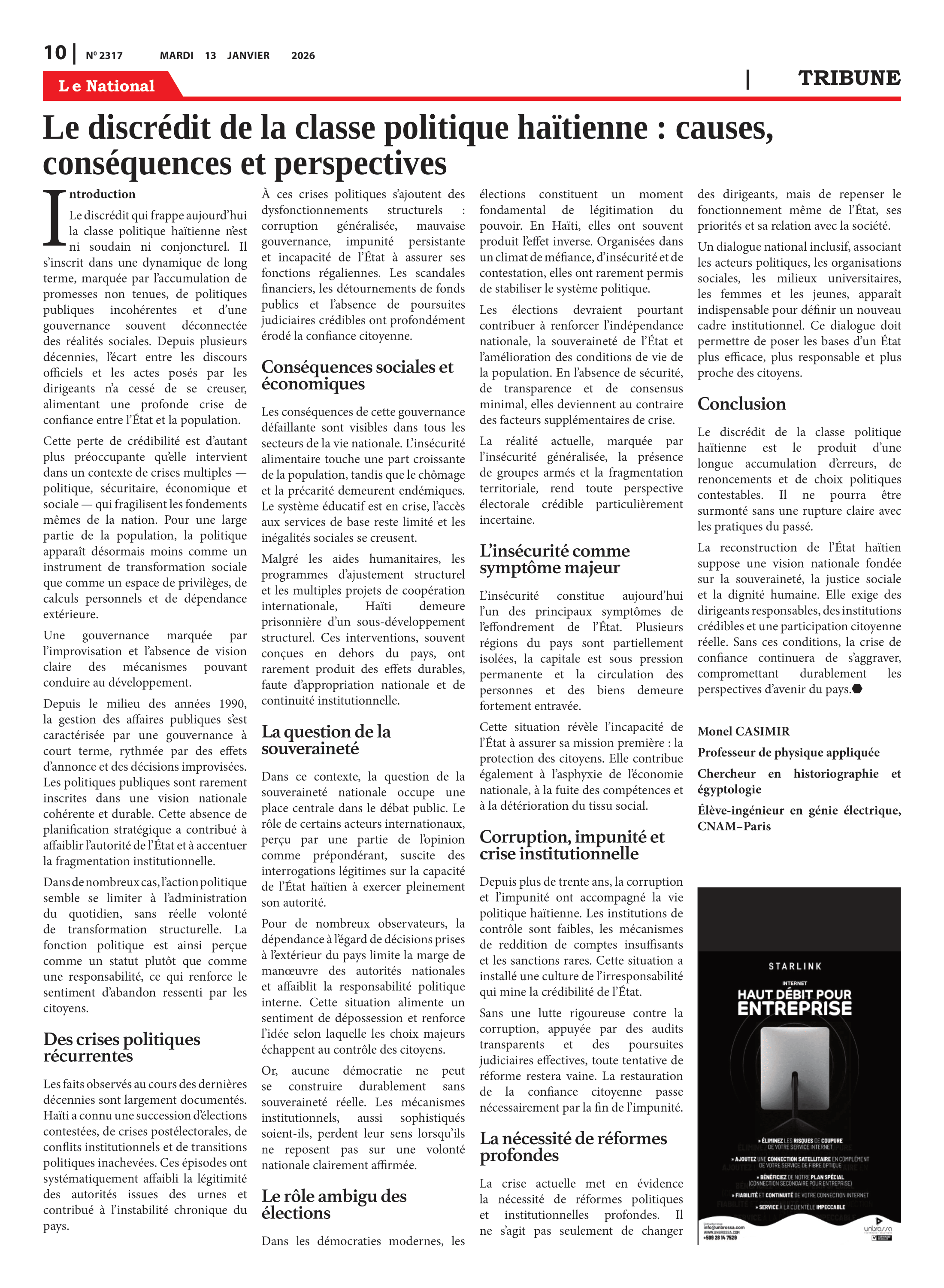 Page 10 de l'édition 2317