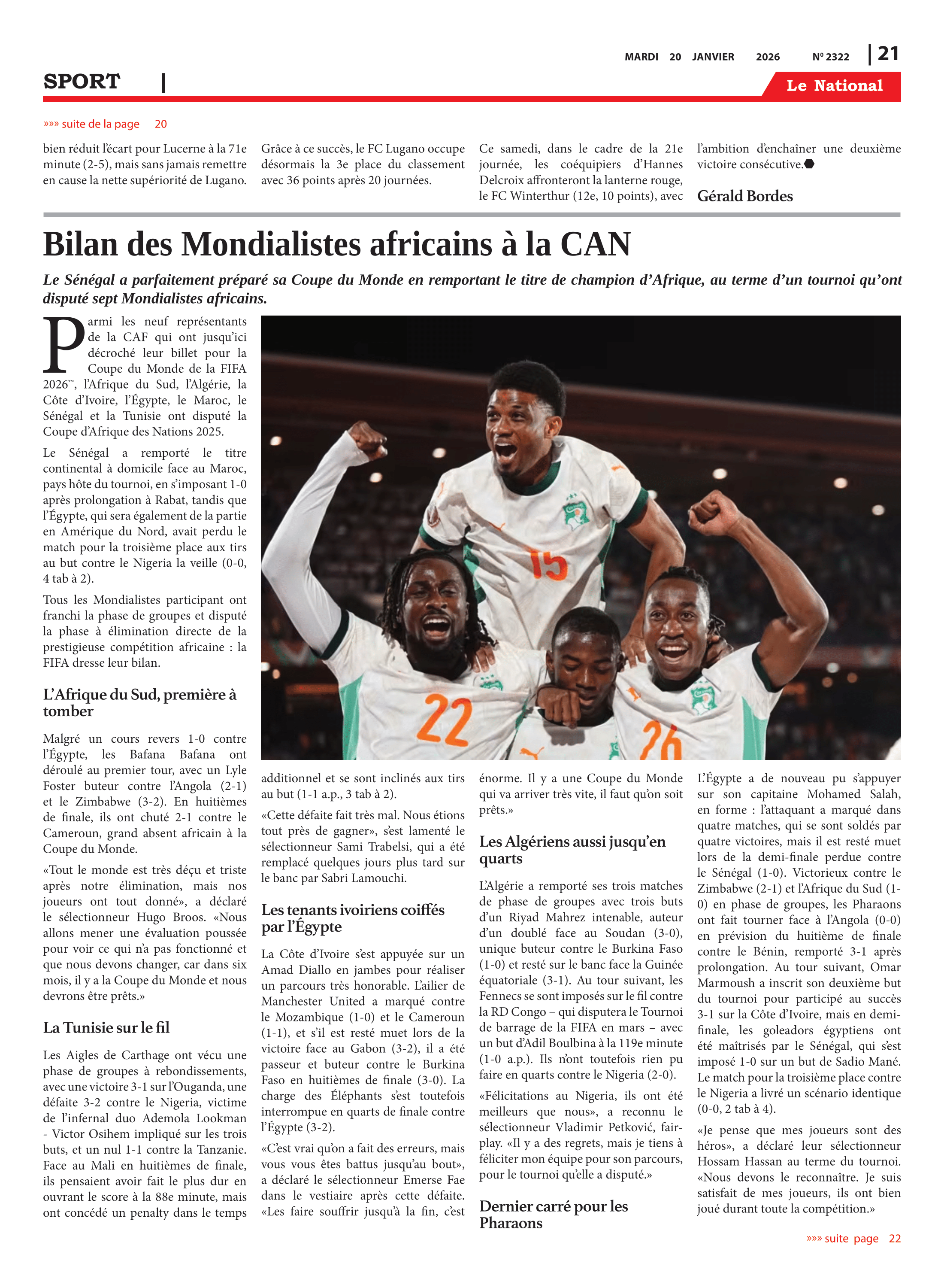 Page 21 de l'édition 2322