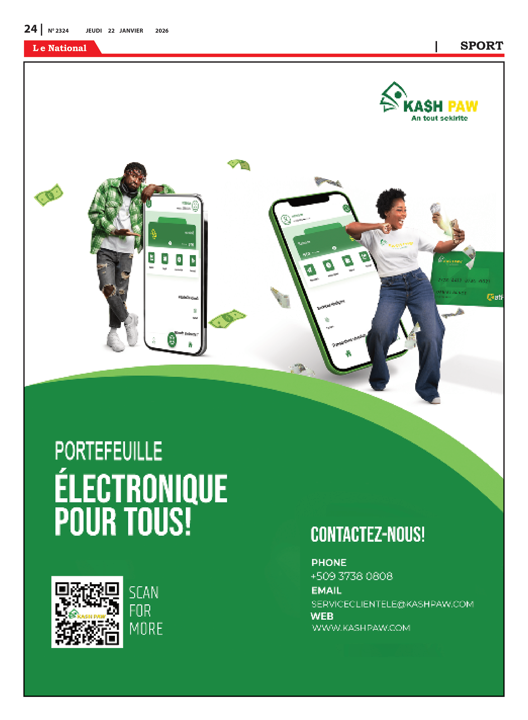 Page 24 de l'édition 2324