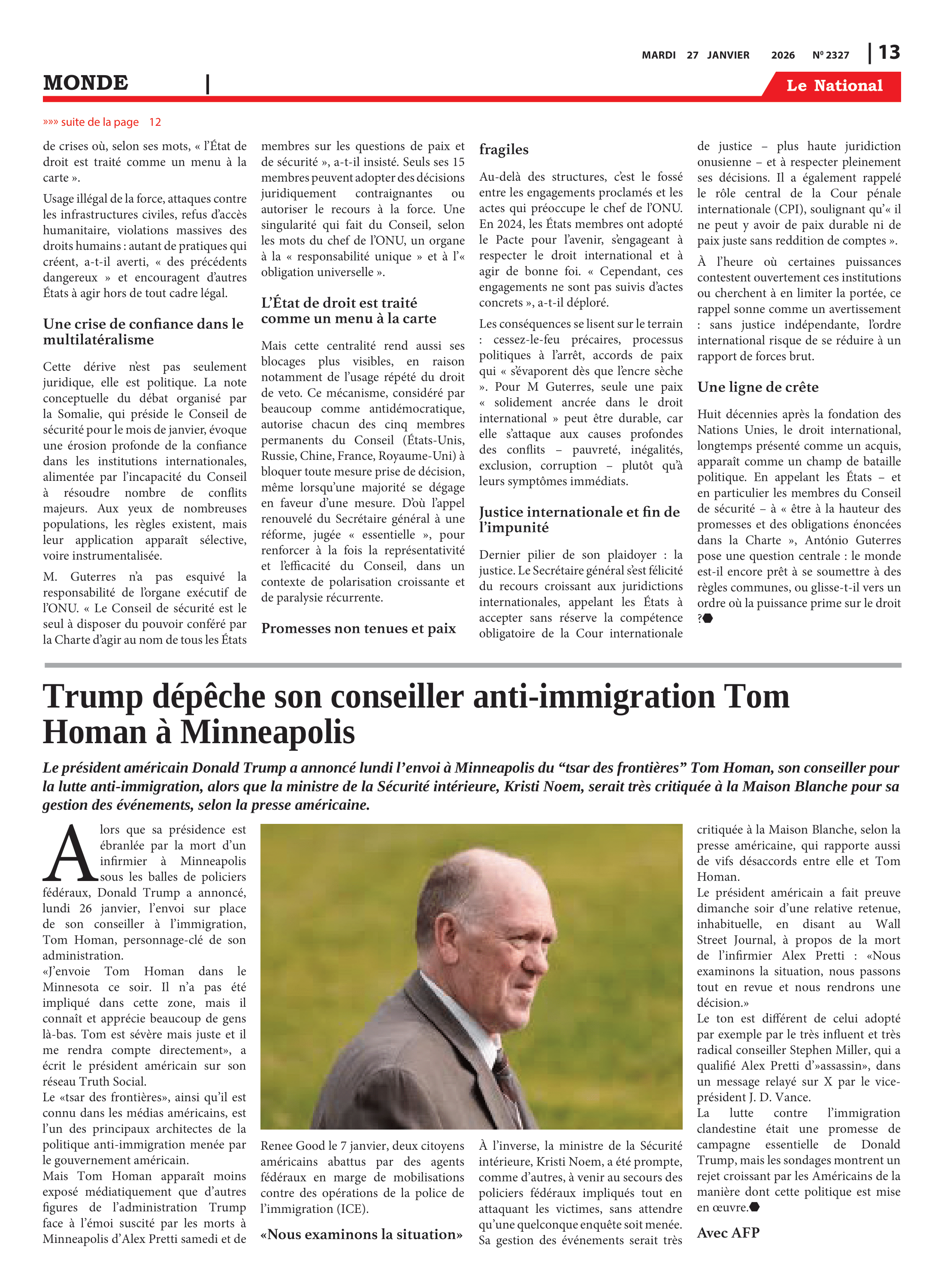 Page 13 de l'édition 2327