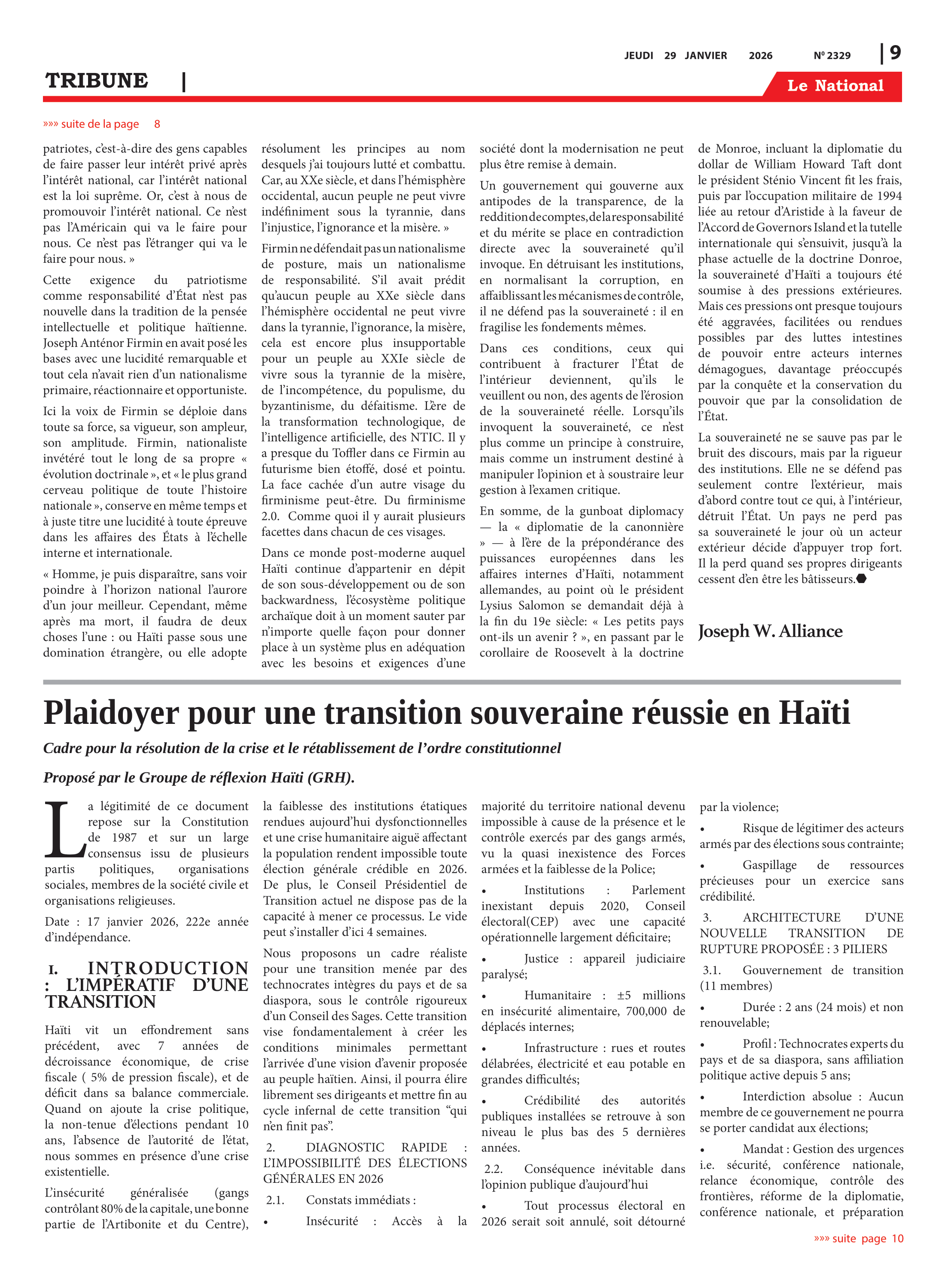 Page 9 de l'édition 2329