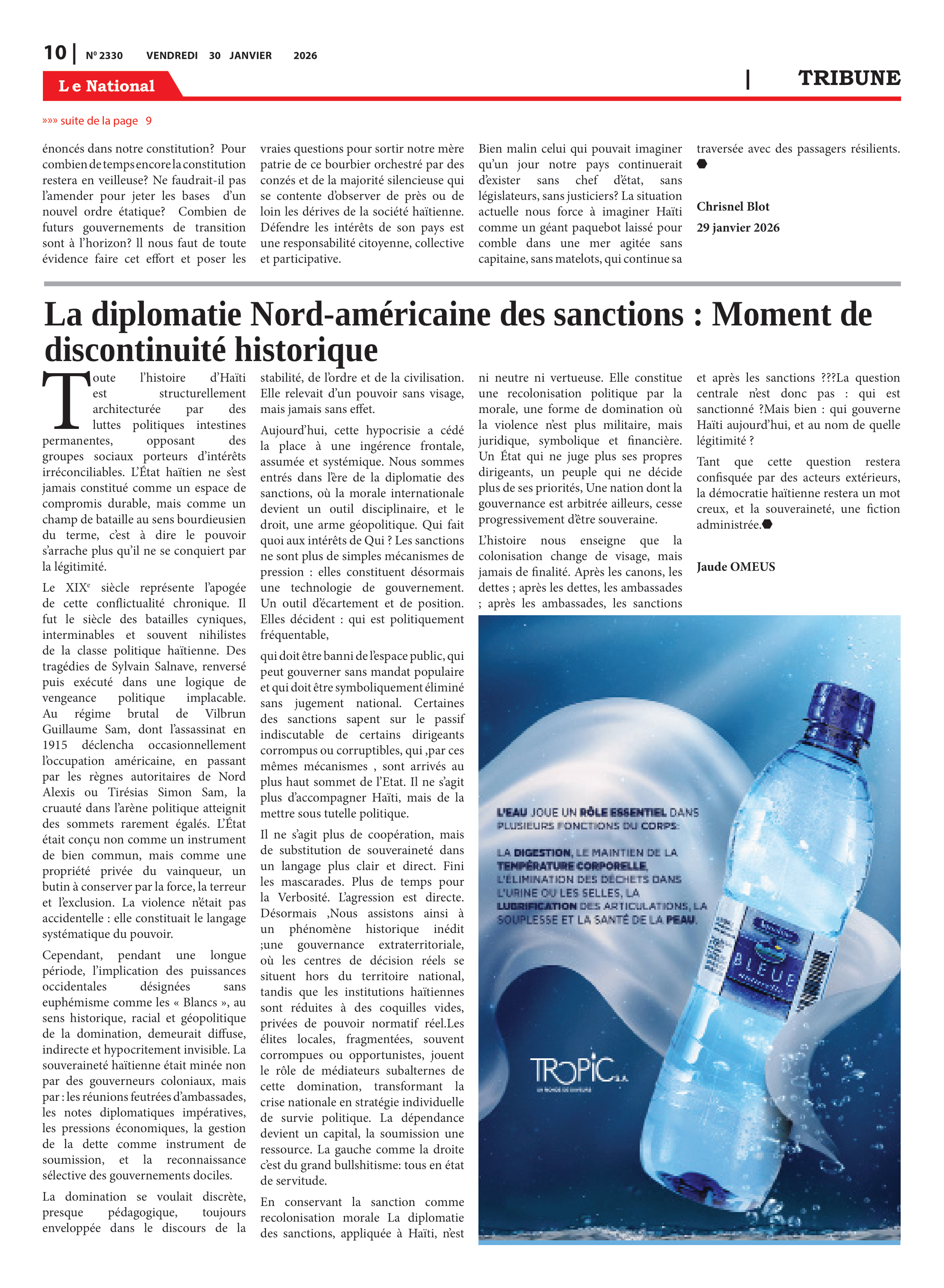 Page 10 de l'édition 2330