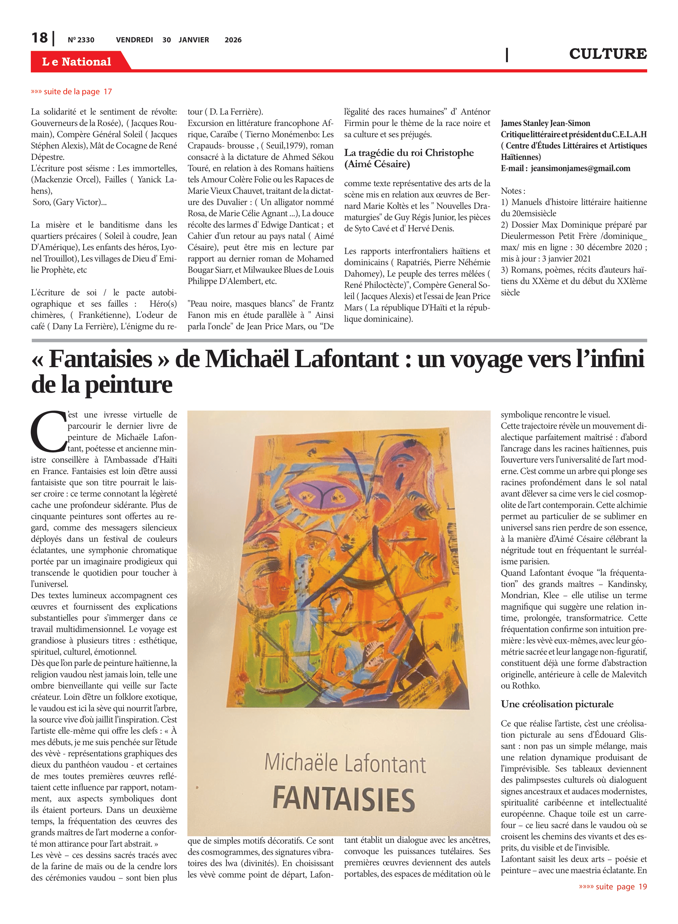 Page 18 de l'édition 2330