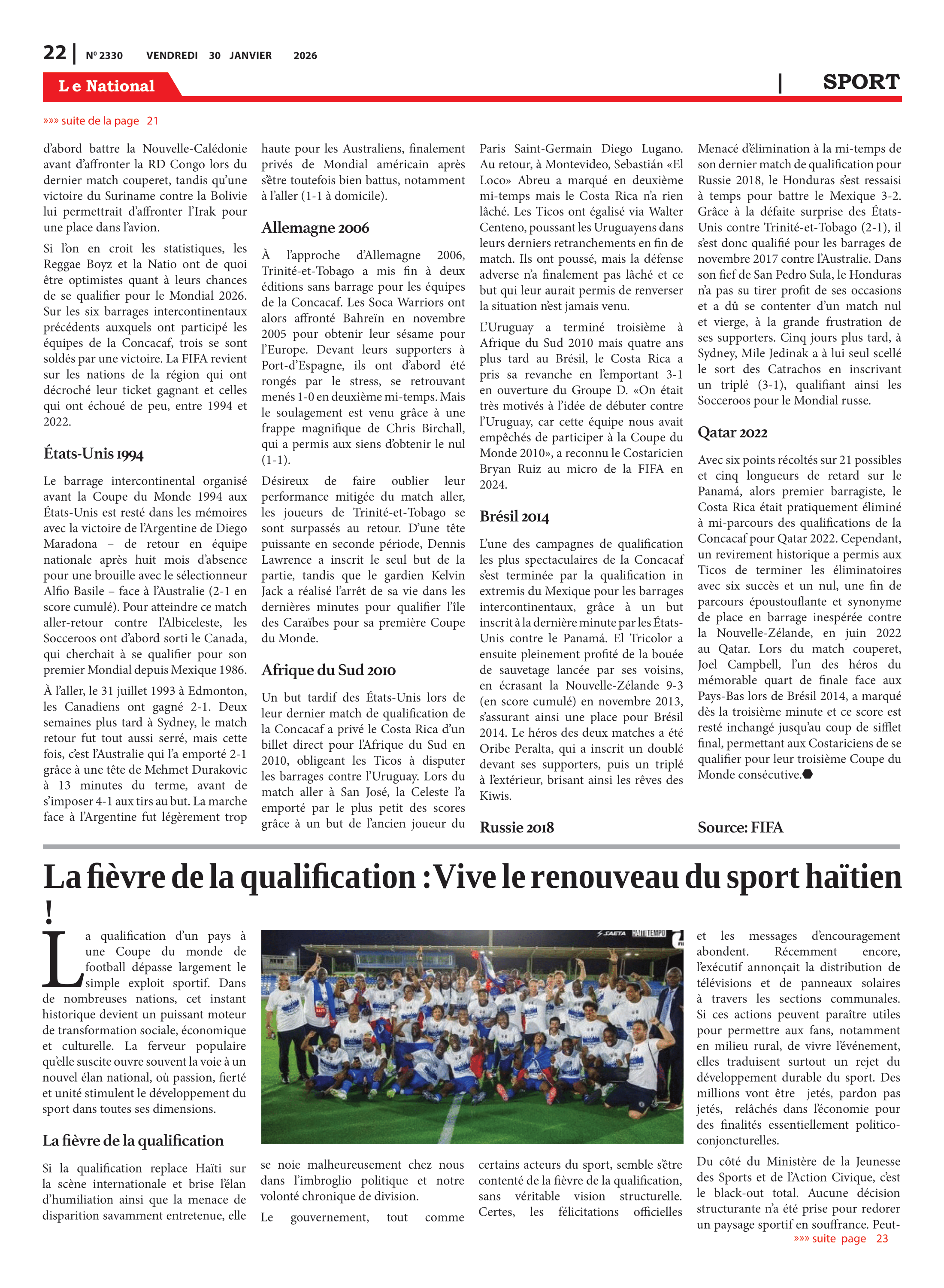 Page 22 de l'édition 2330