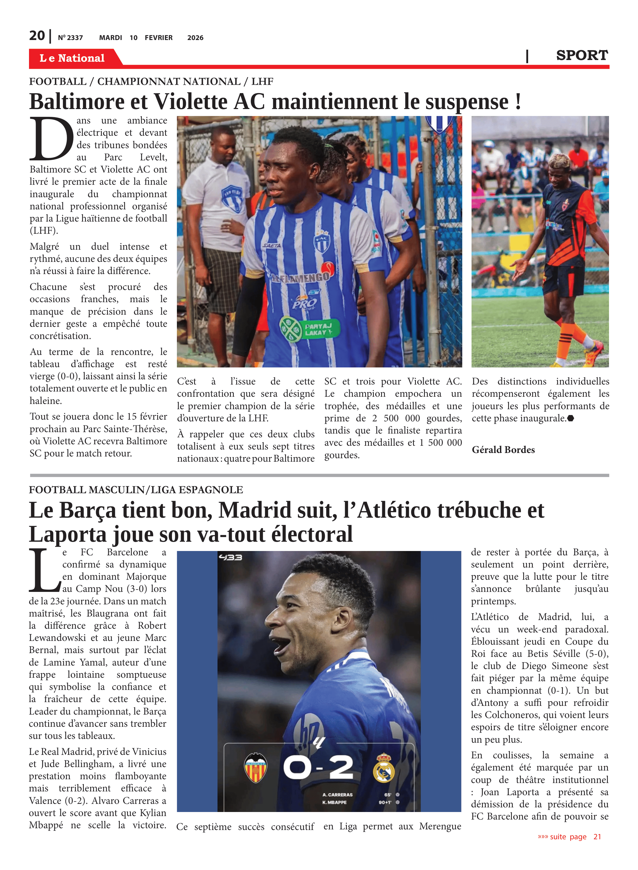 Page 20 de l'édition 2337