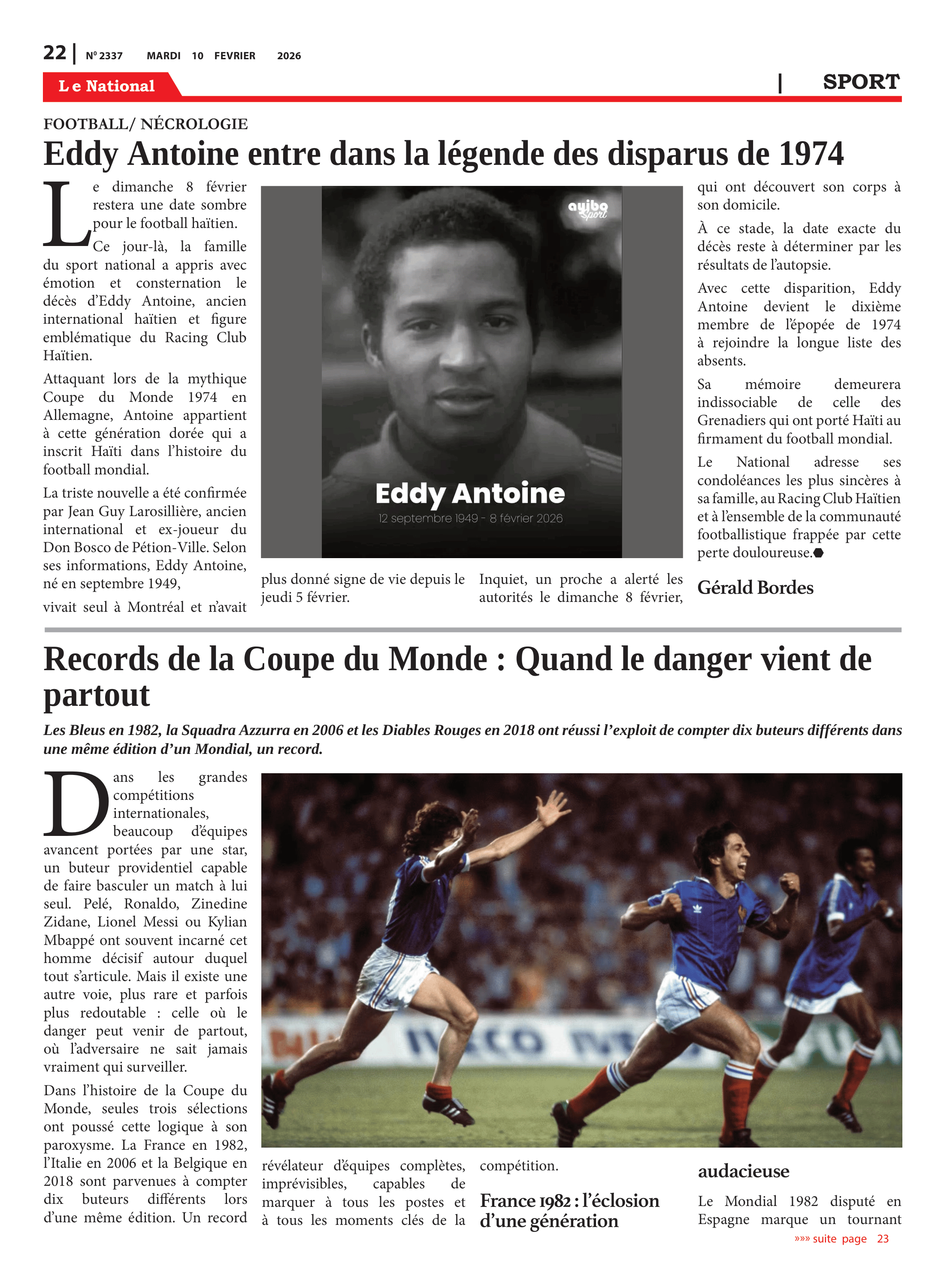 Page 22 de l'édition 2337