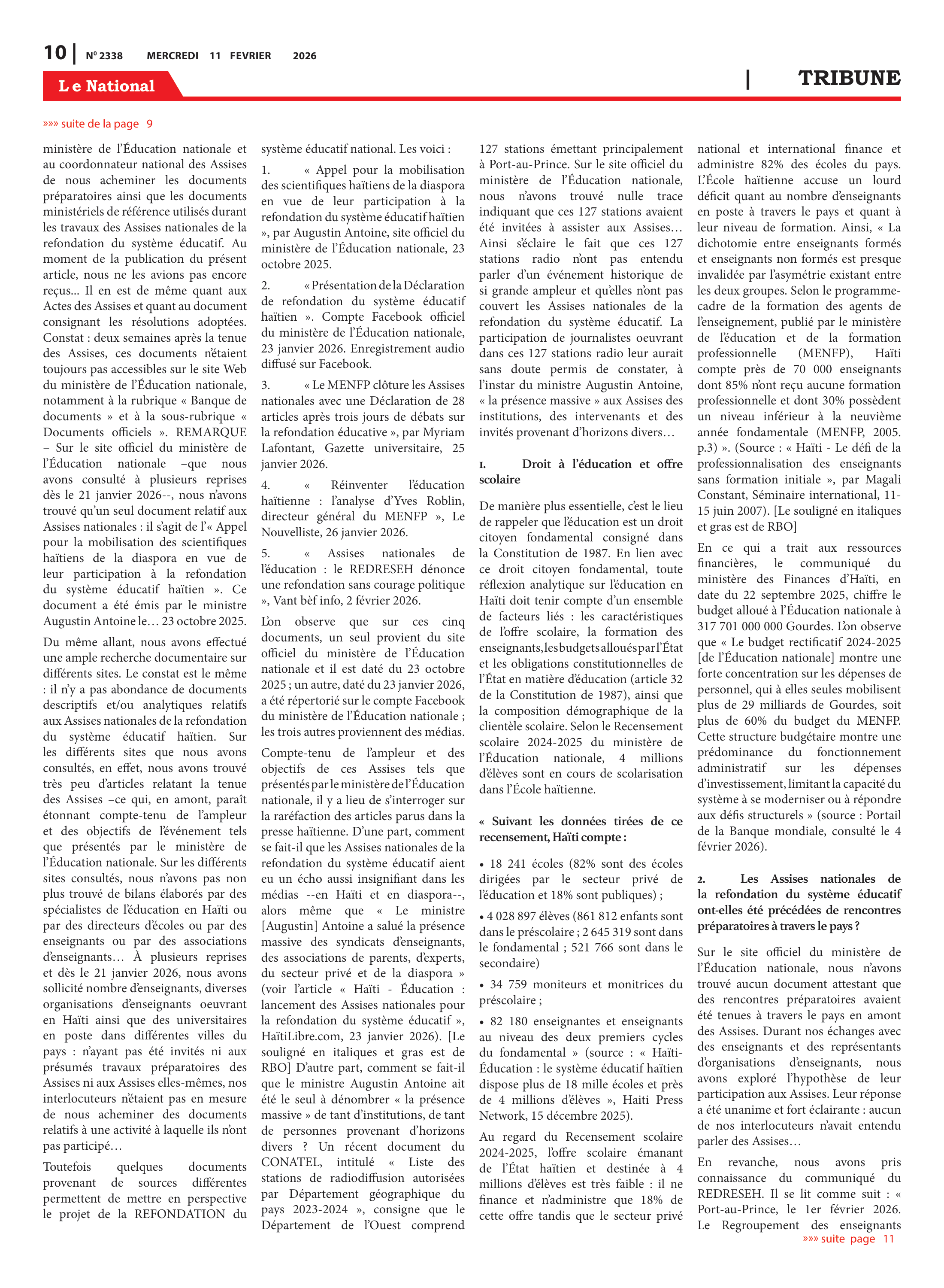 Page 10 de l'édition 2338