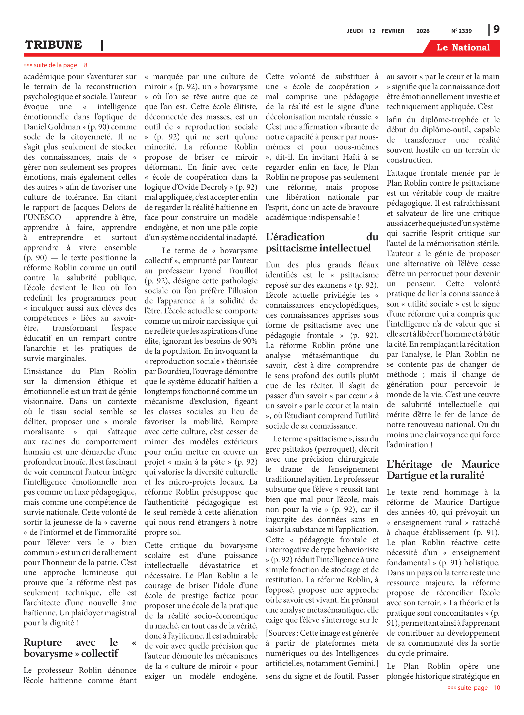 Page 9 de l'édition 2339