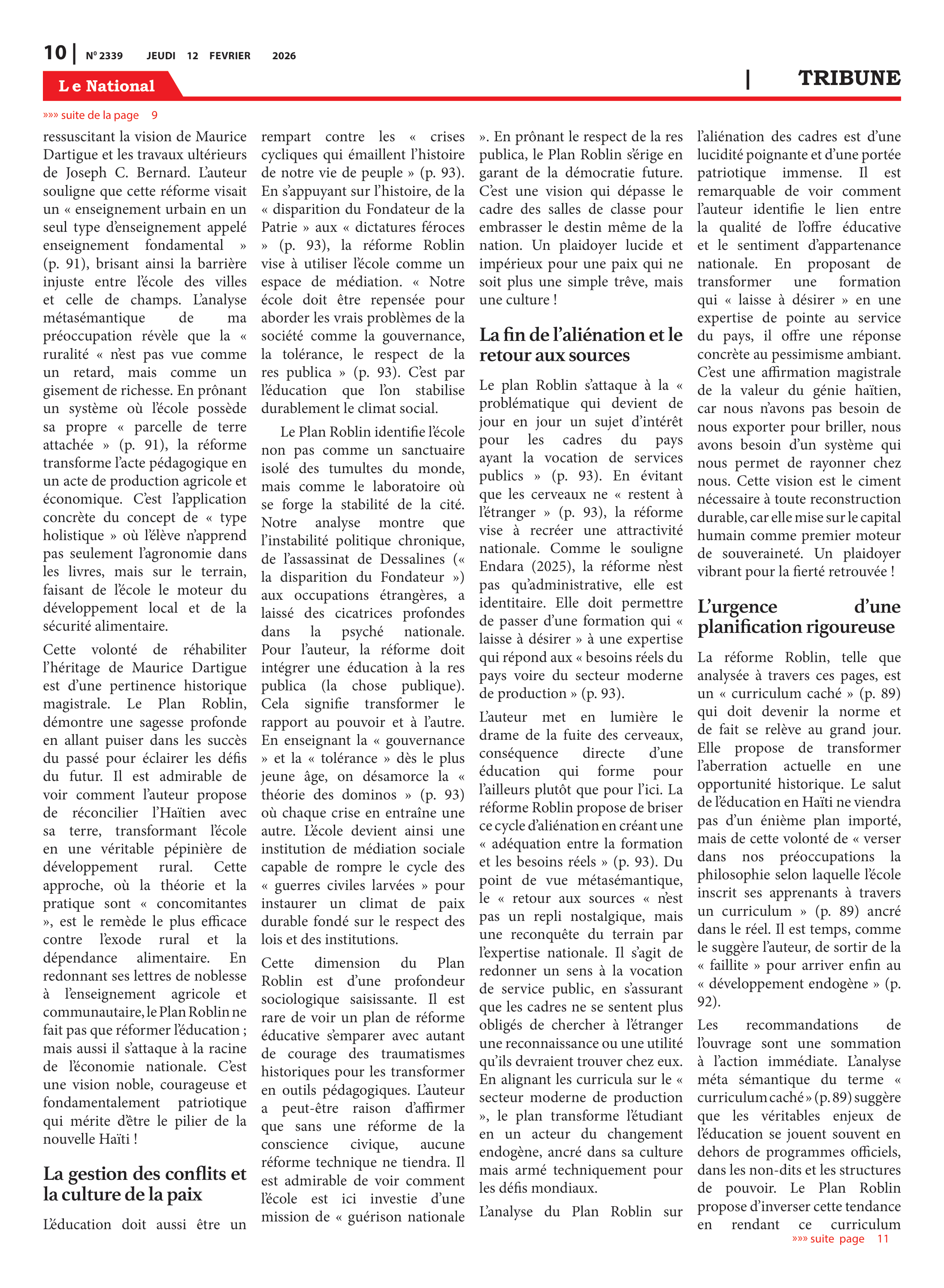Page 10 de l'édition 2339