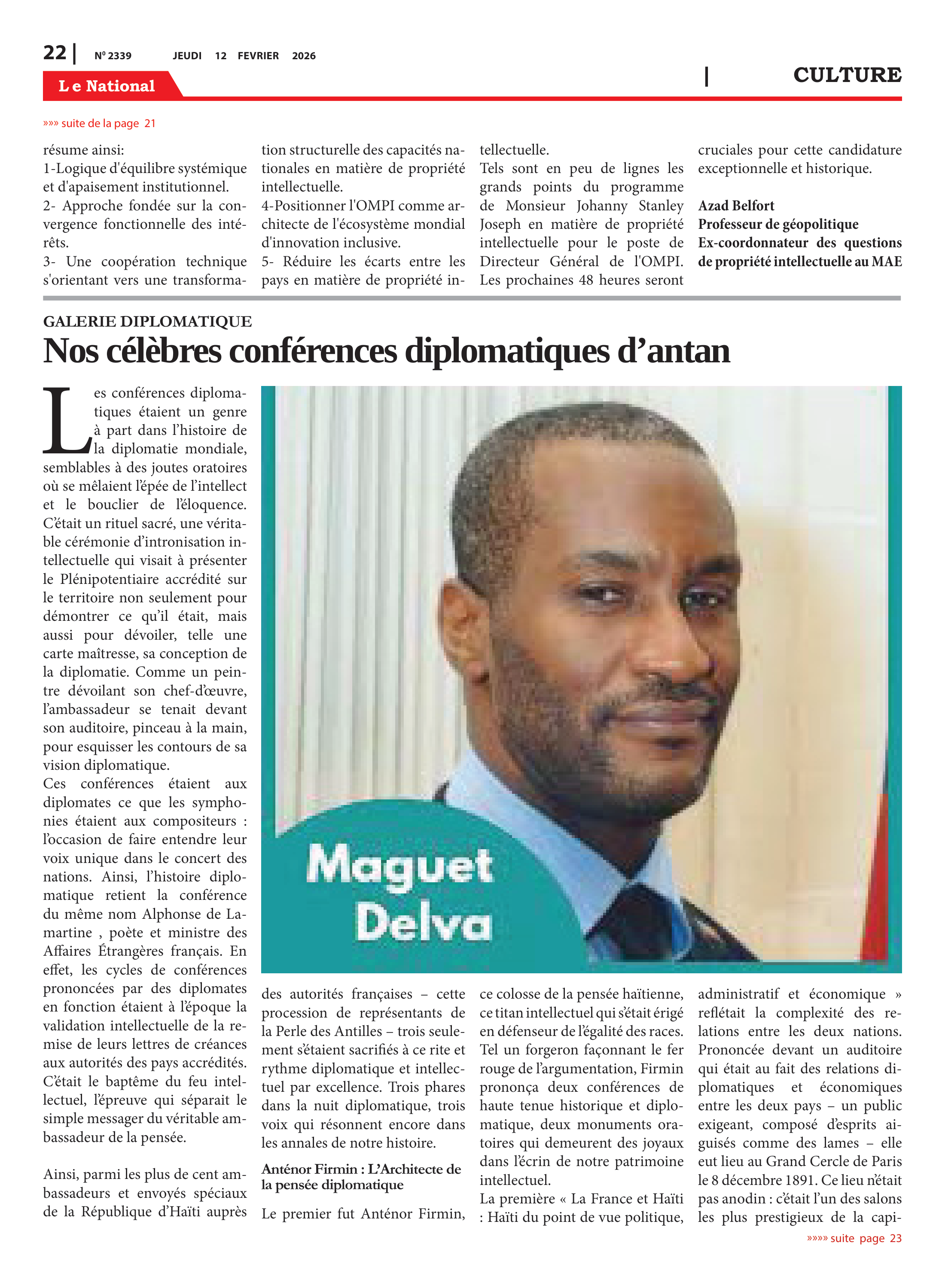 Page 22 de l'édition 2339