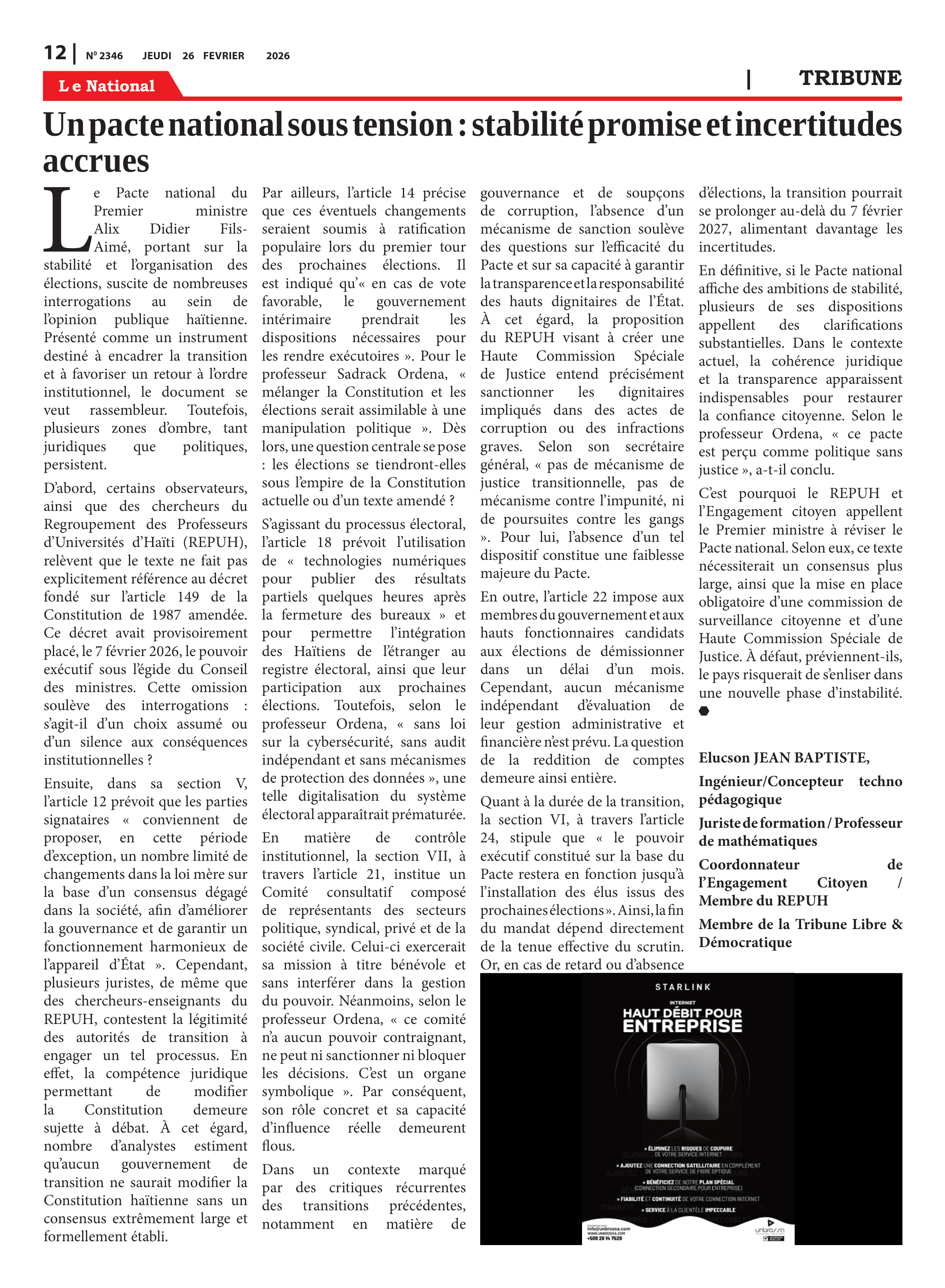 Page 12 de l'édition 2346