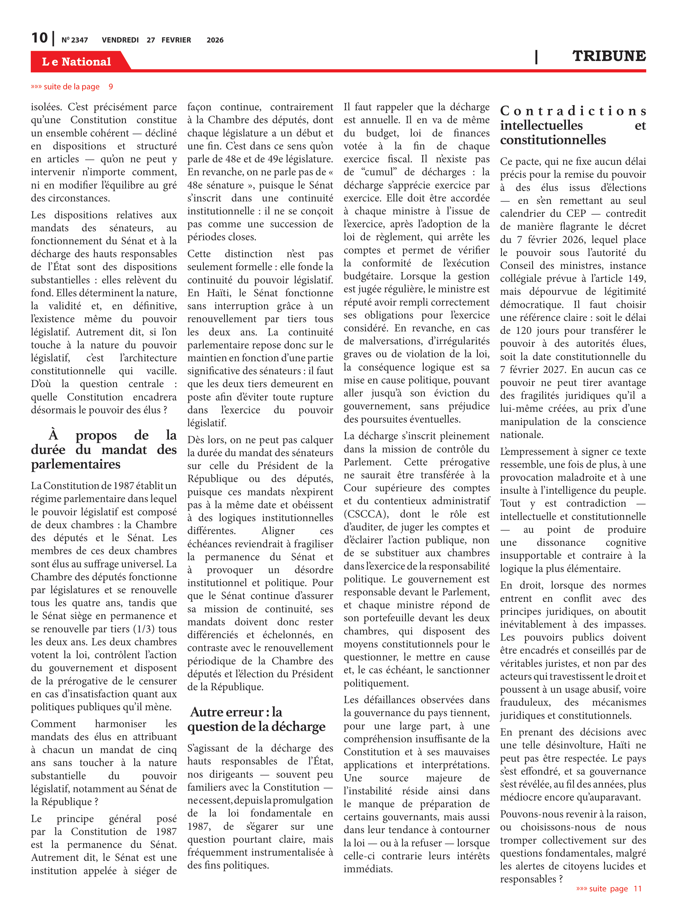 Page 10 de l'édition 2347
