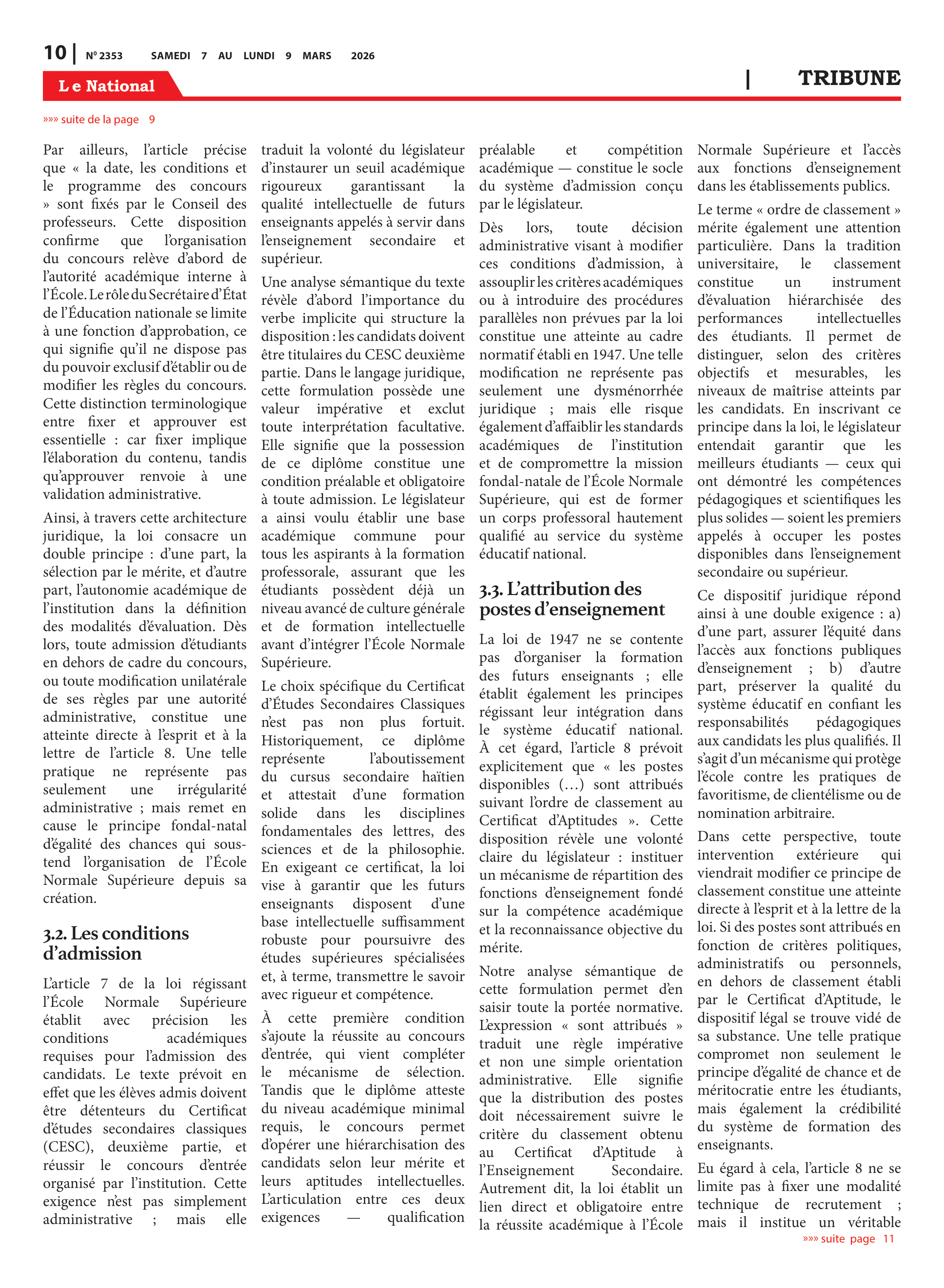 Page 10 de l'édition 2353