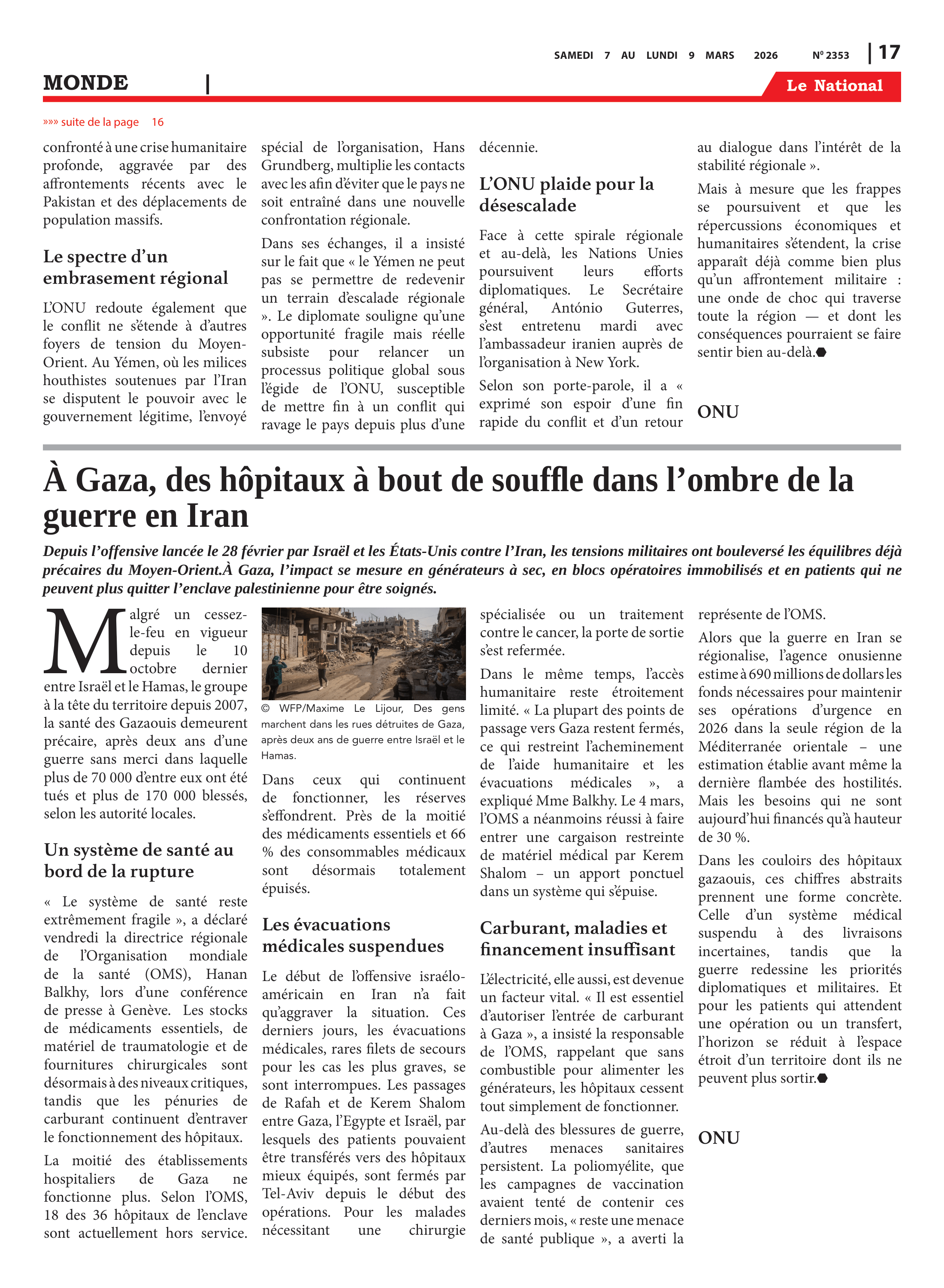Page 17 de l'édition 2353