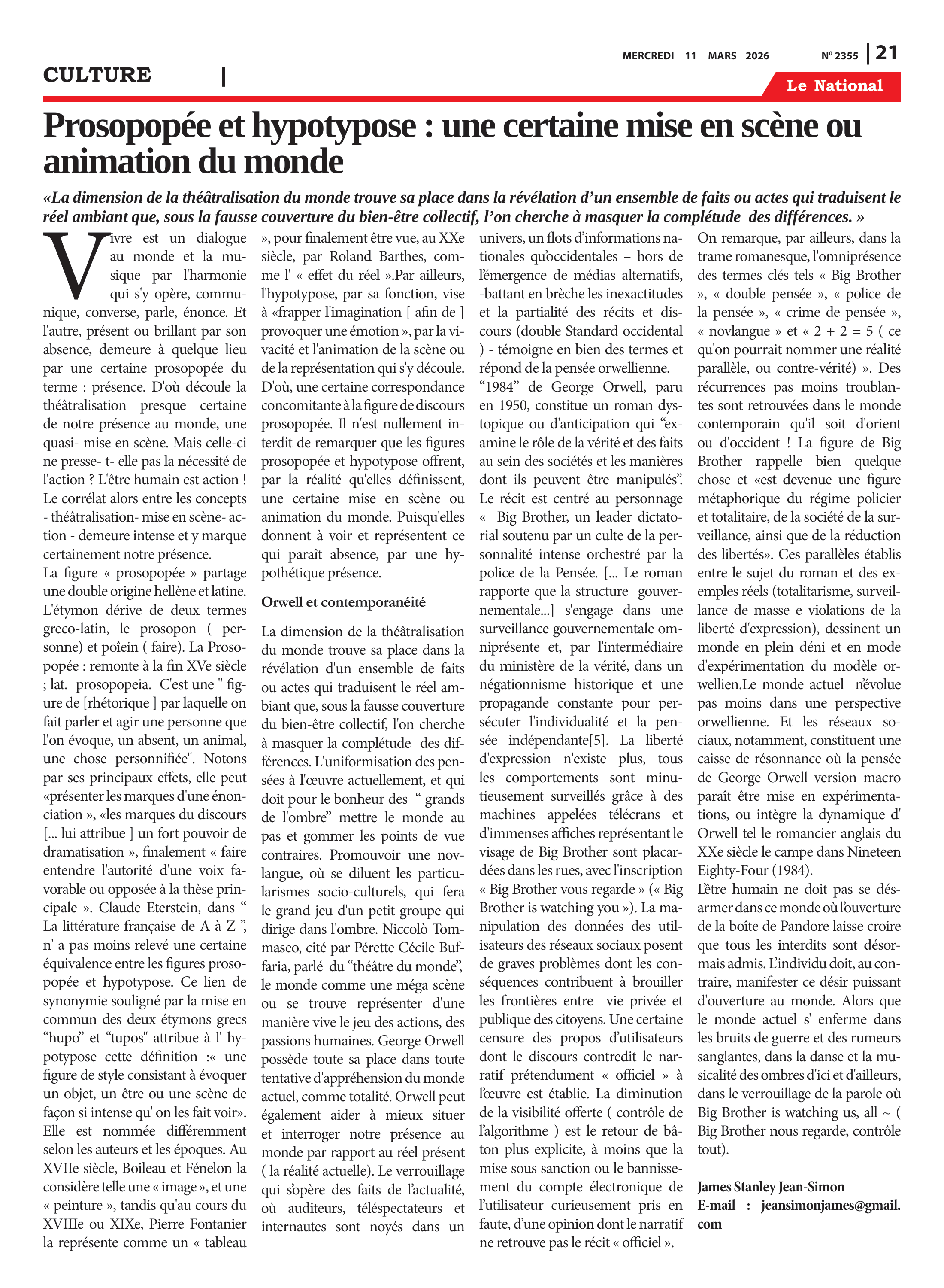 Page 21 de l'édition 2355