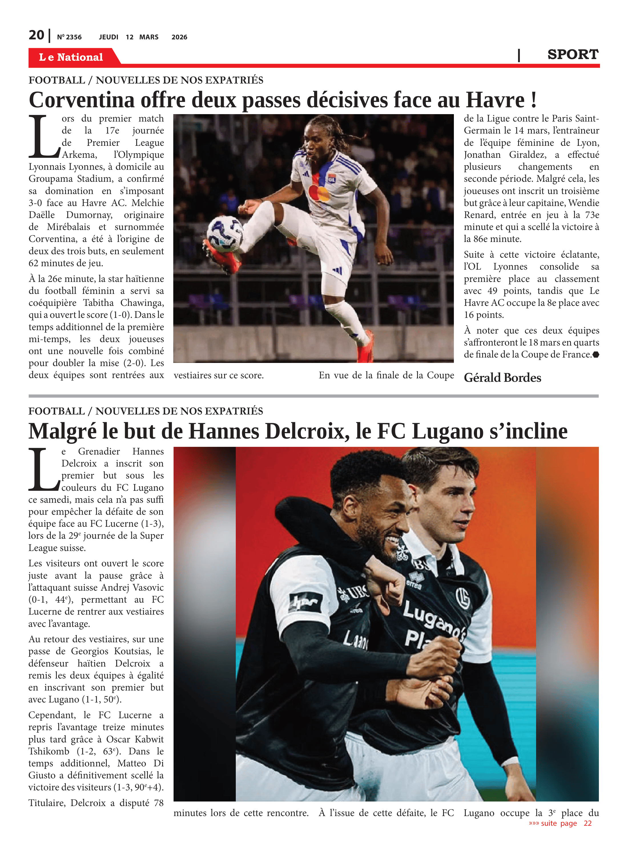 Page 20 de l'édition 2356