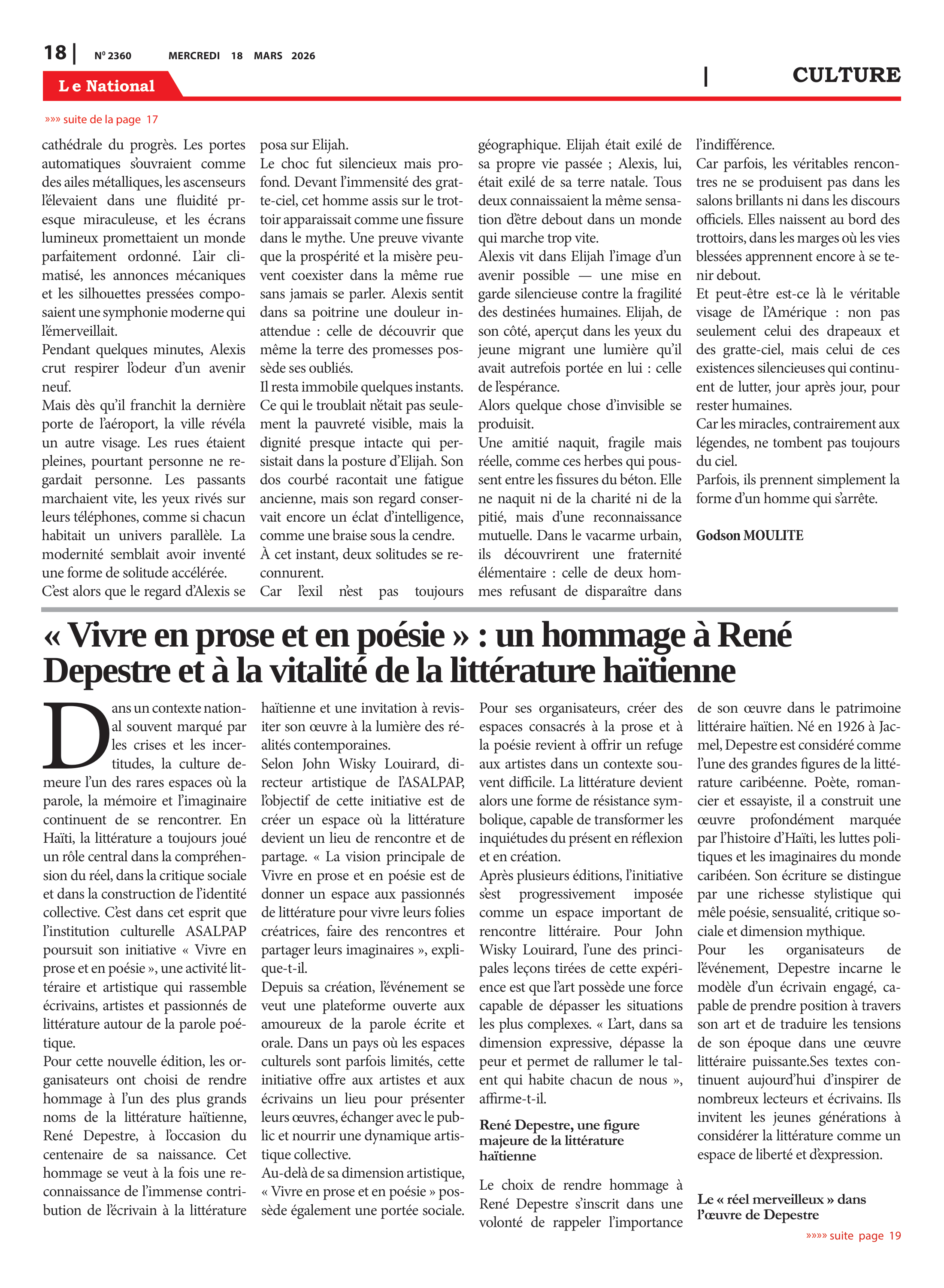 Page 18 de l'édition 2360
