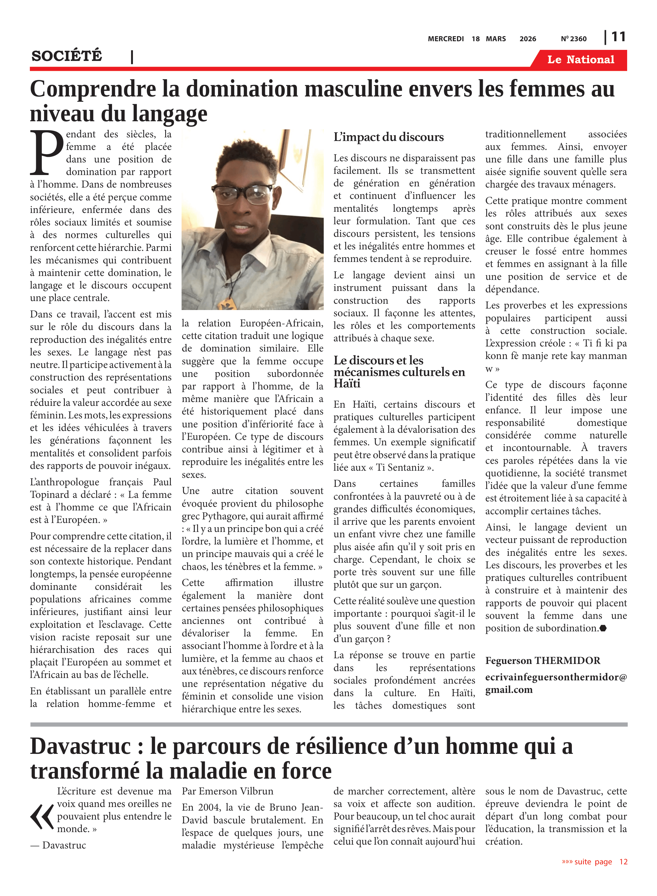 Page 11 de l'édition 2361