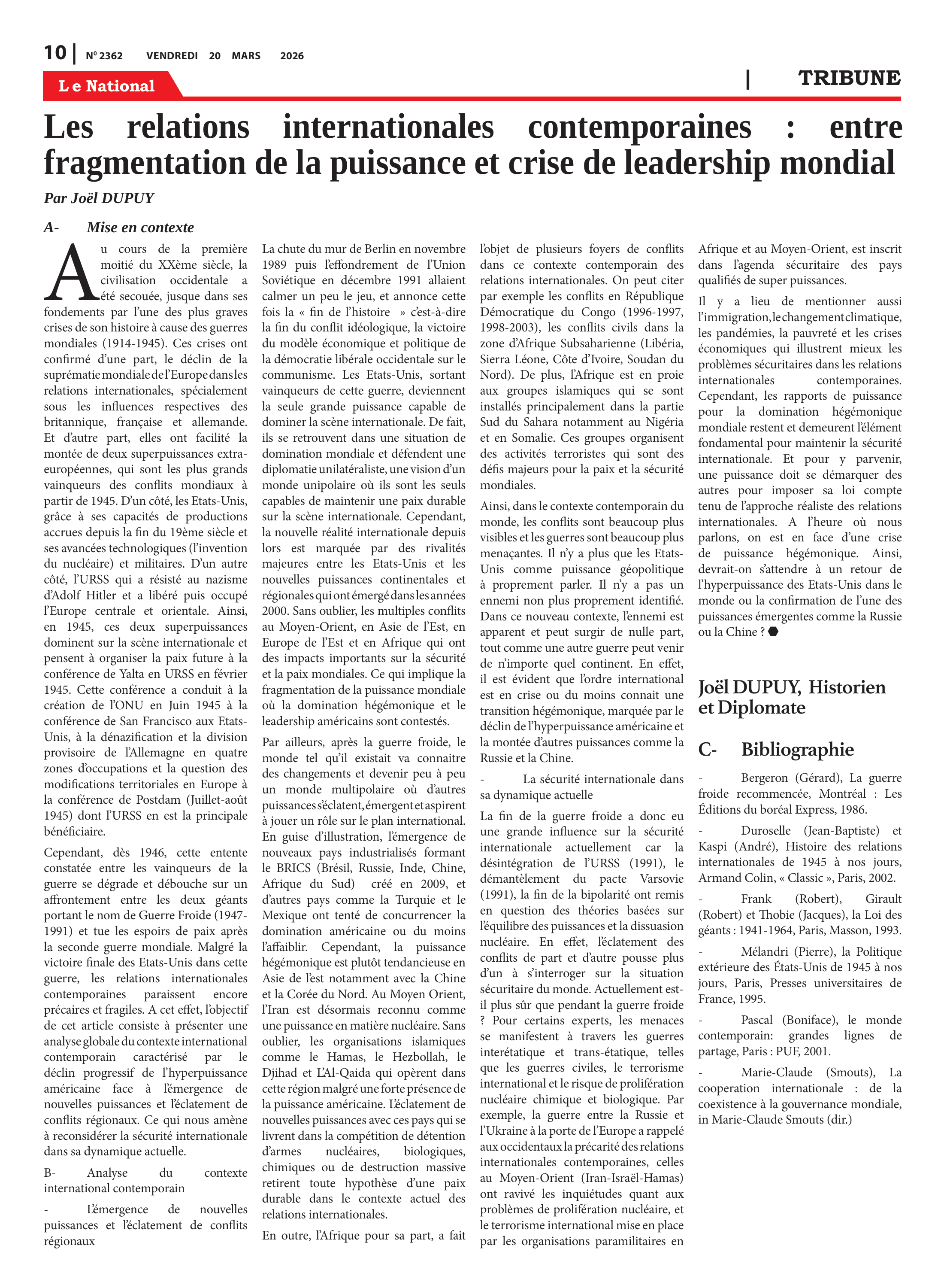 Page 10 de l'édition 2362