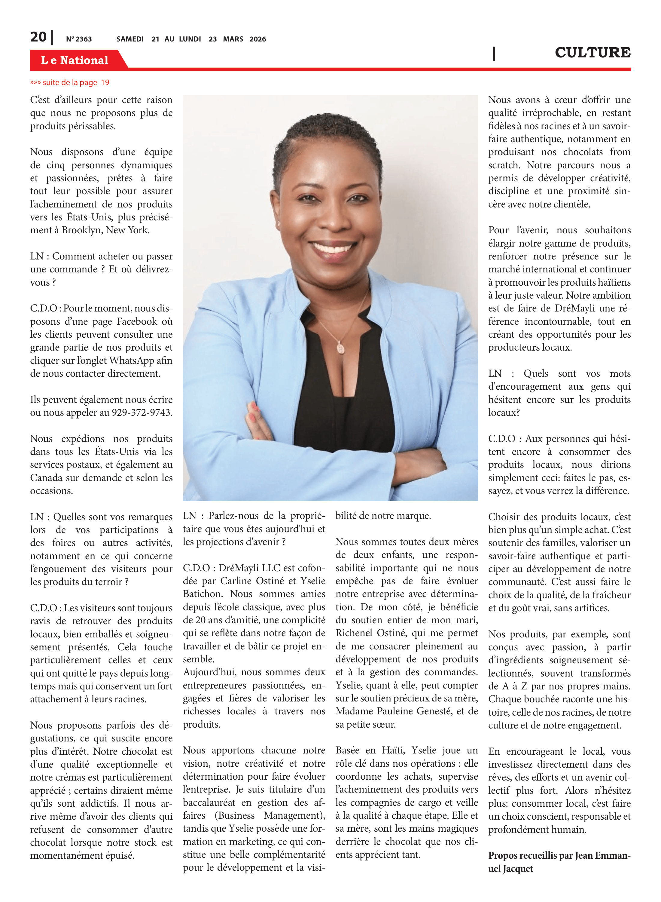 Page 20 de l'édition 2363
